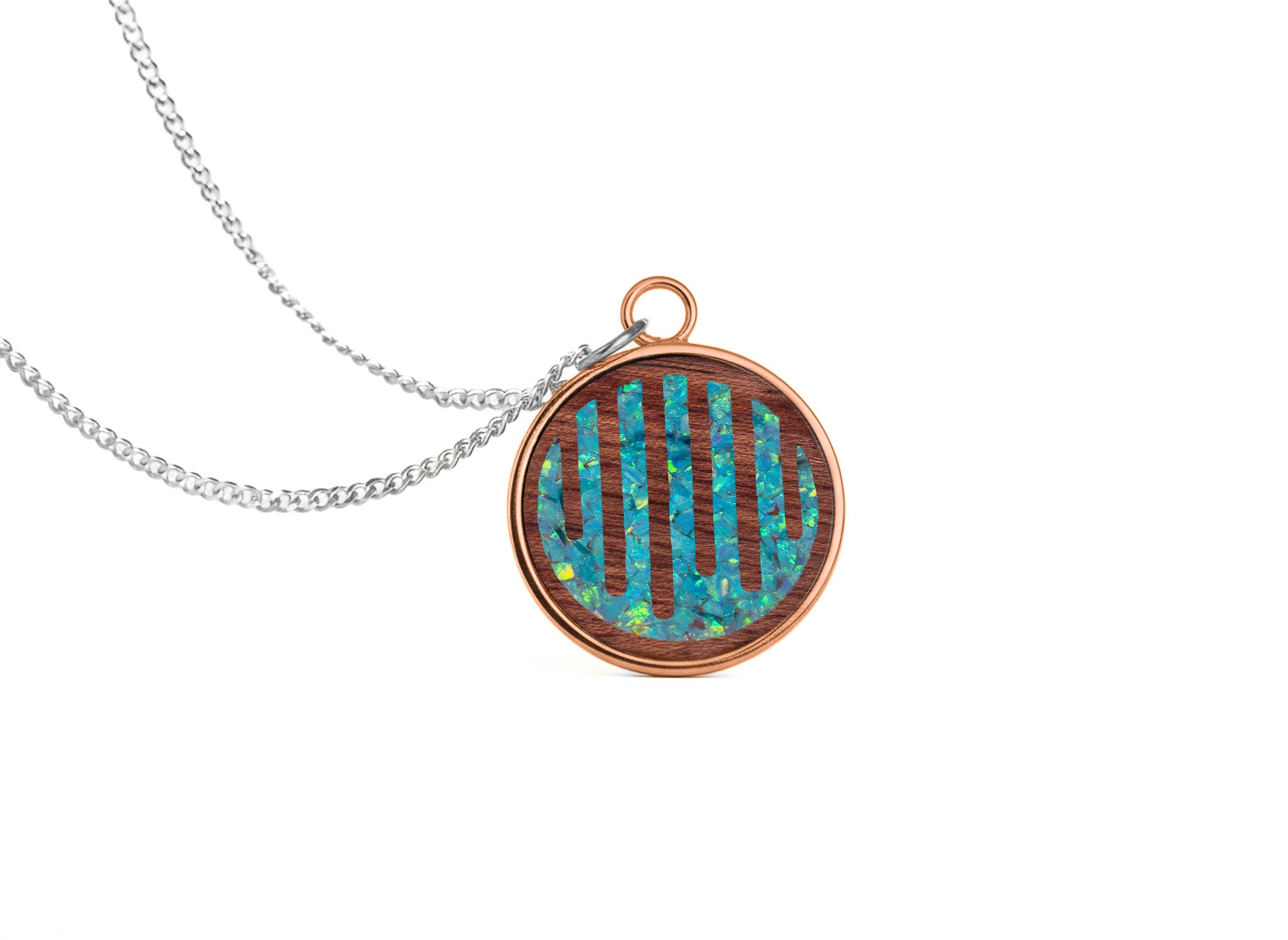 Raindrop Pendant Bubinga