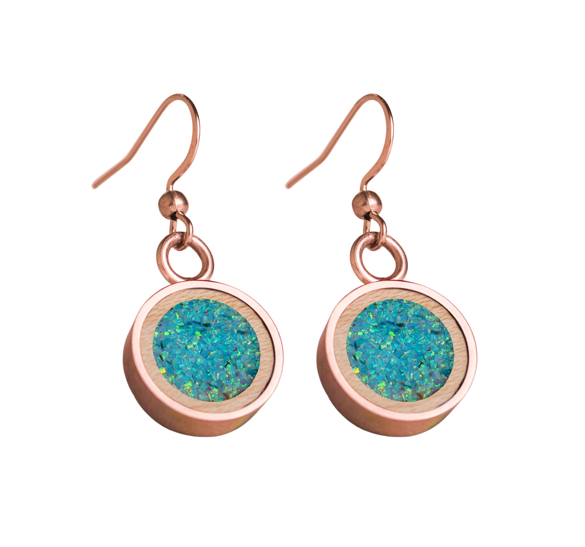 Circle Earrings Maple