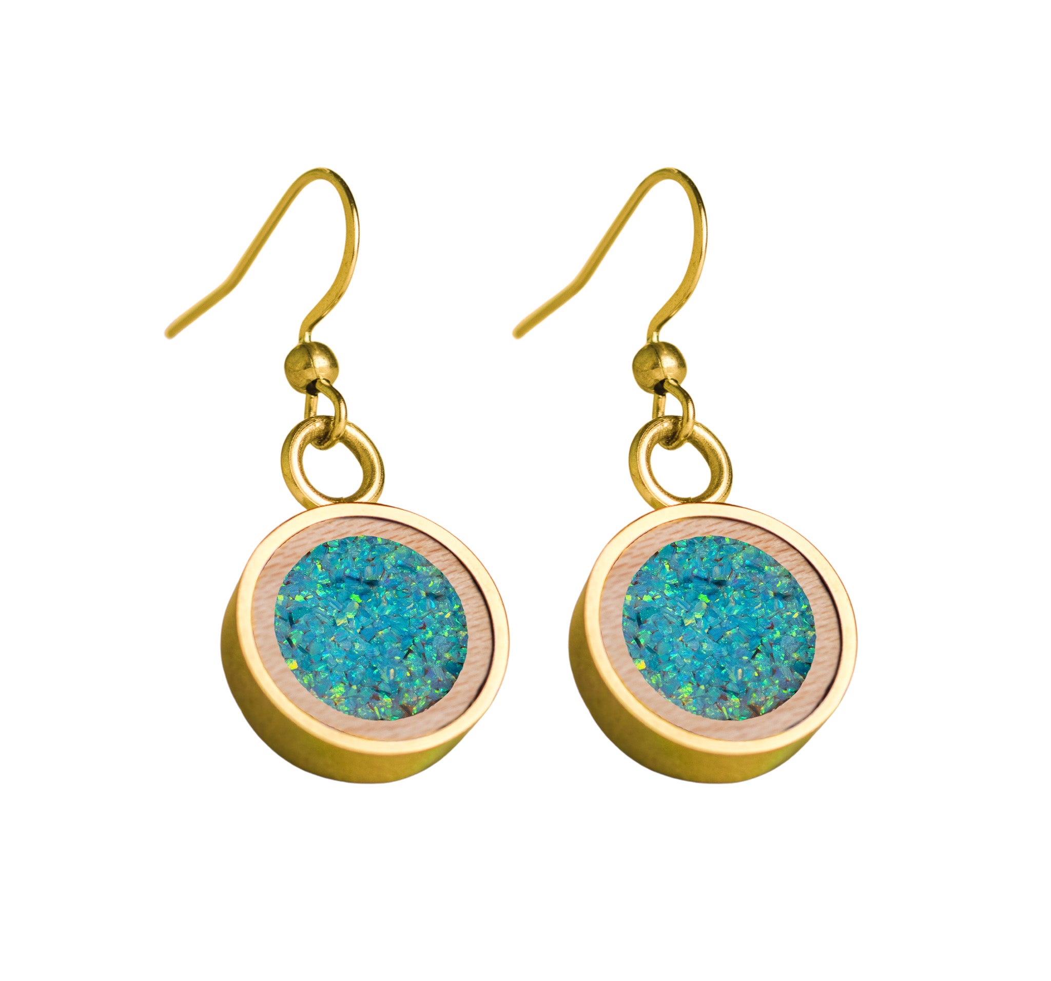 Circle Earrings Maple