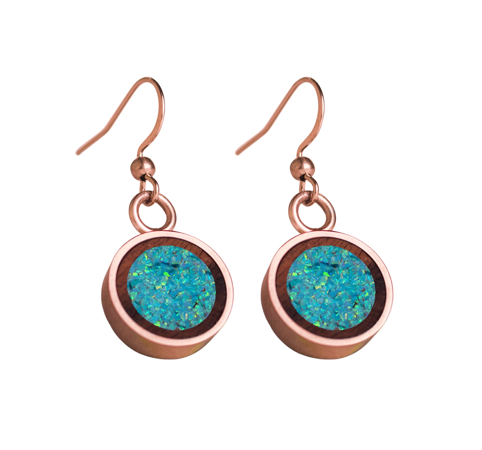 Circle Earrings Rosewood