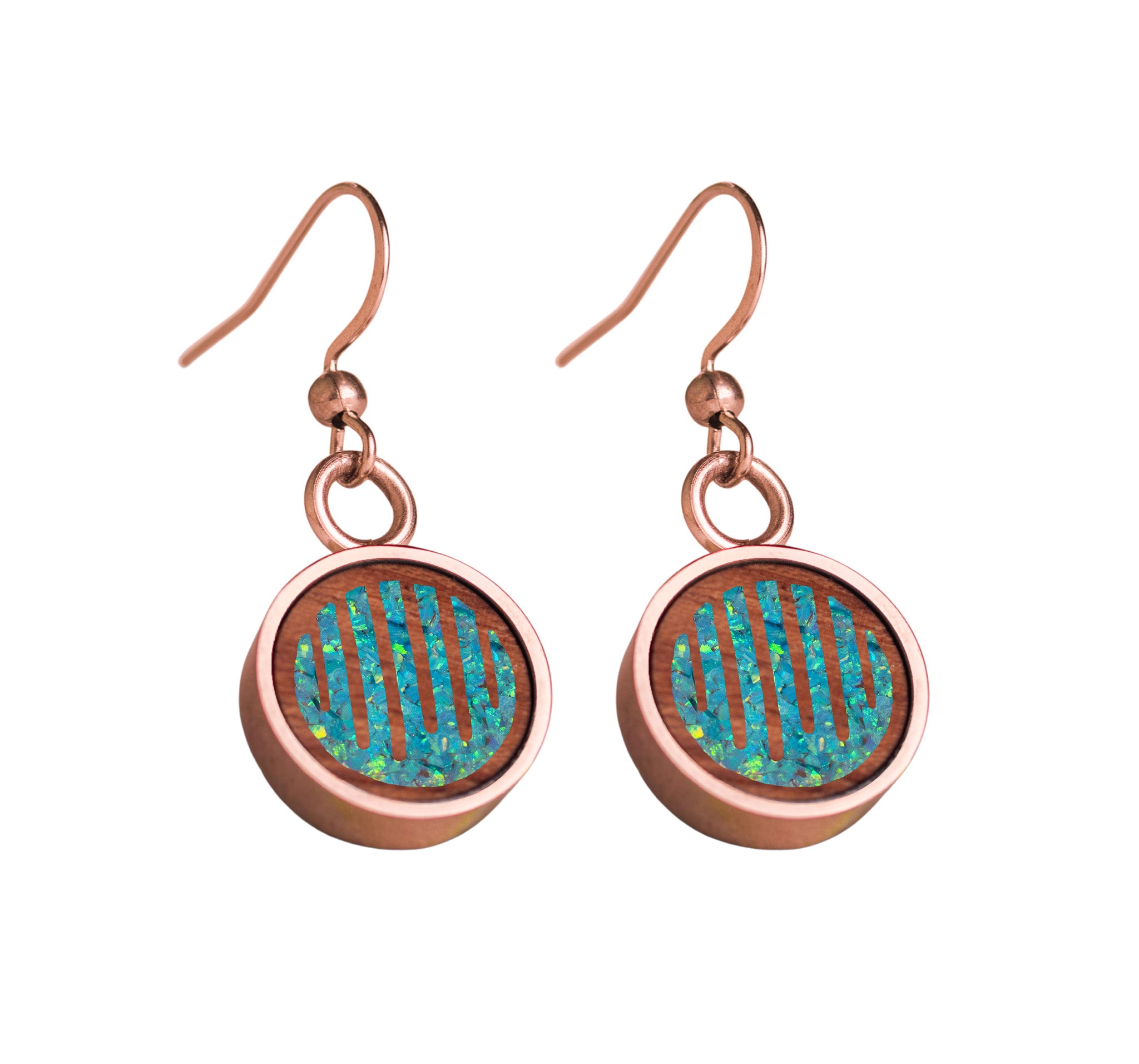 Raindrops Earrings Bubinga