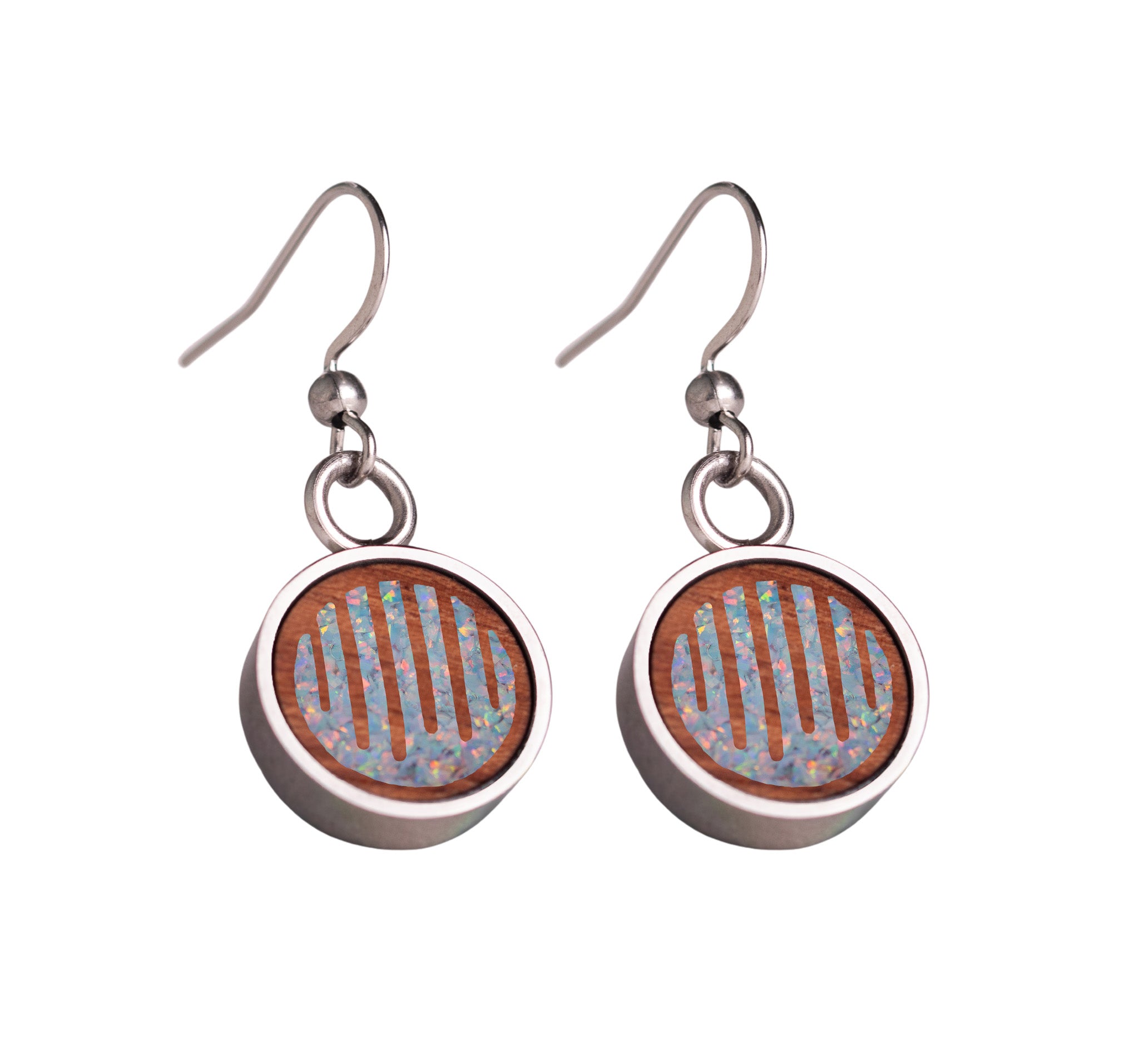 Raindrops Earrings Bubinga