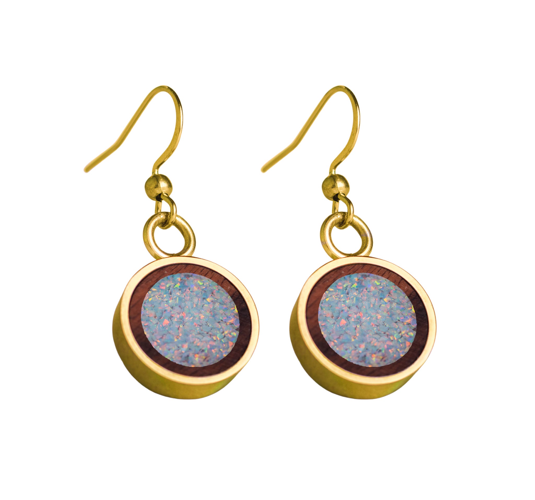 Circle Earrings Rosewood