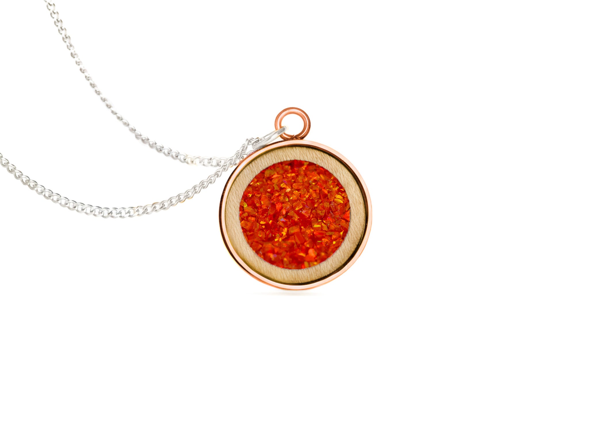 Circle Pendant Maple