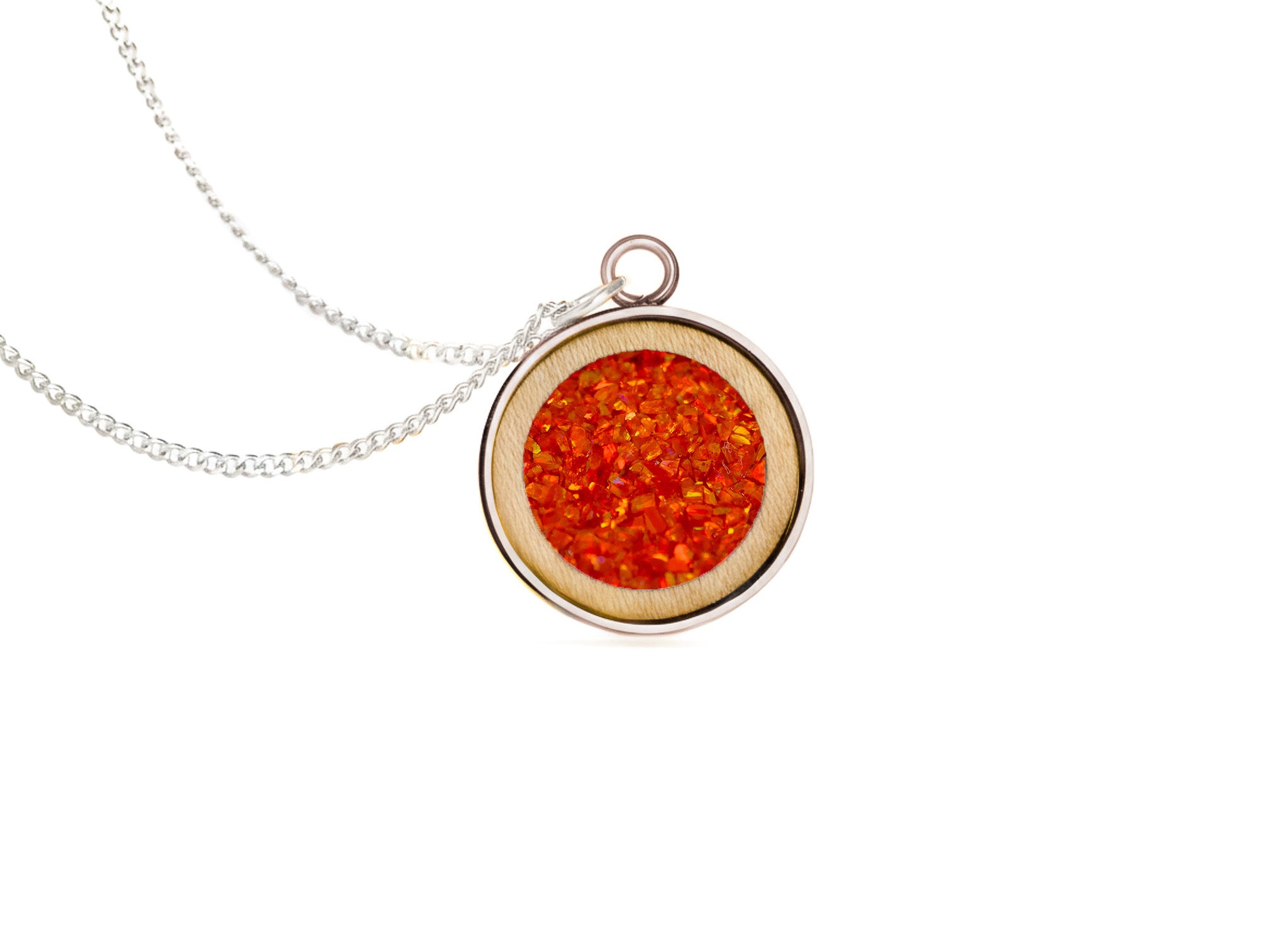 Circle Pendant Maple