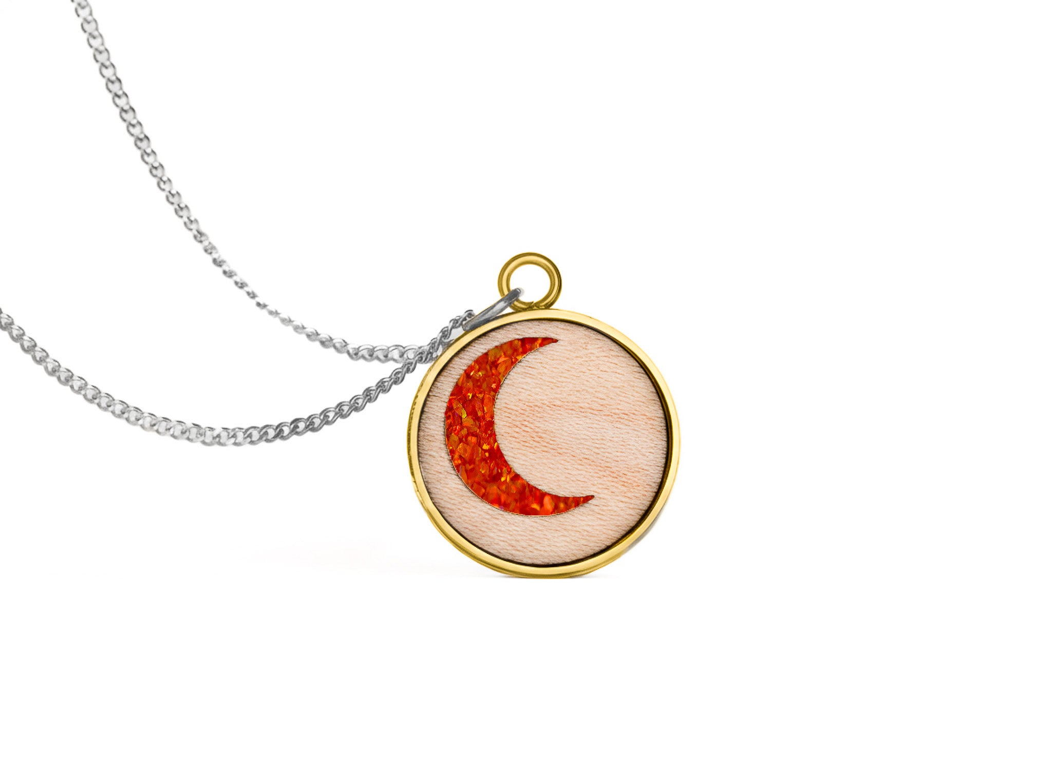 Moon Pendant Maple