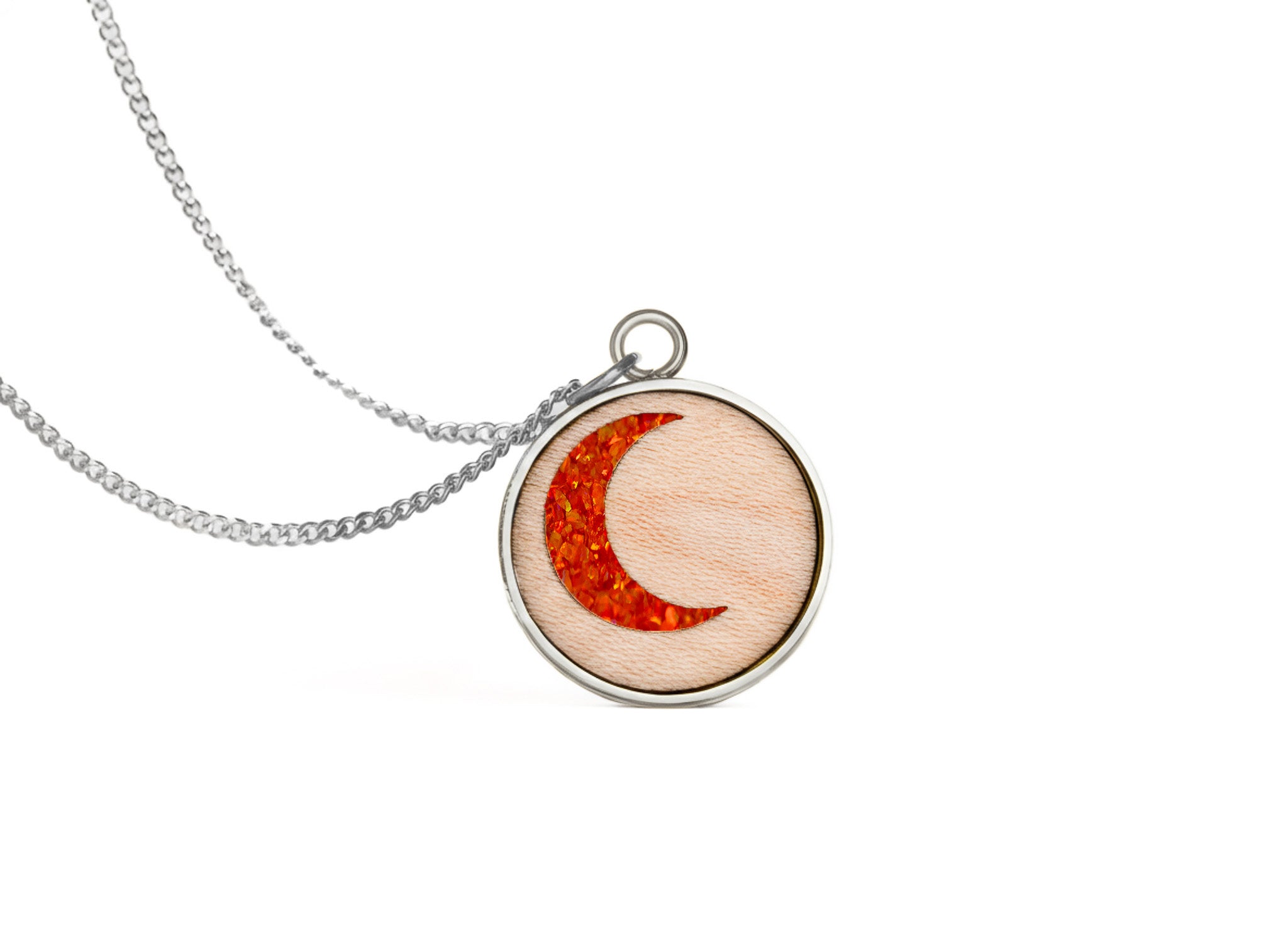 Moon Pendant Maple