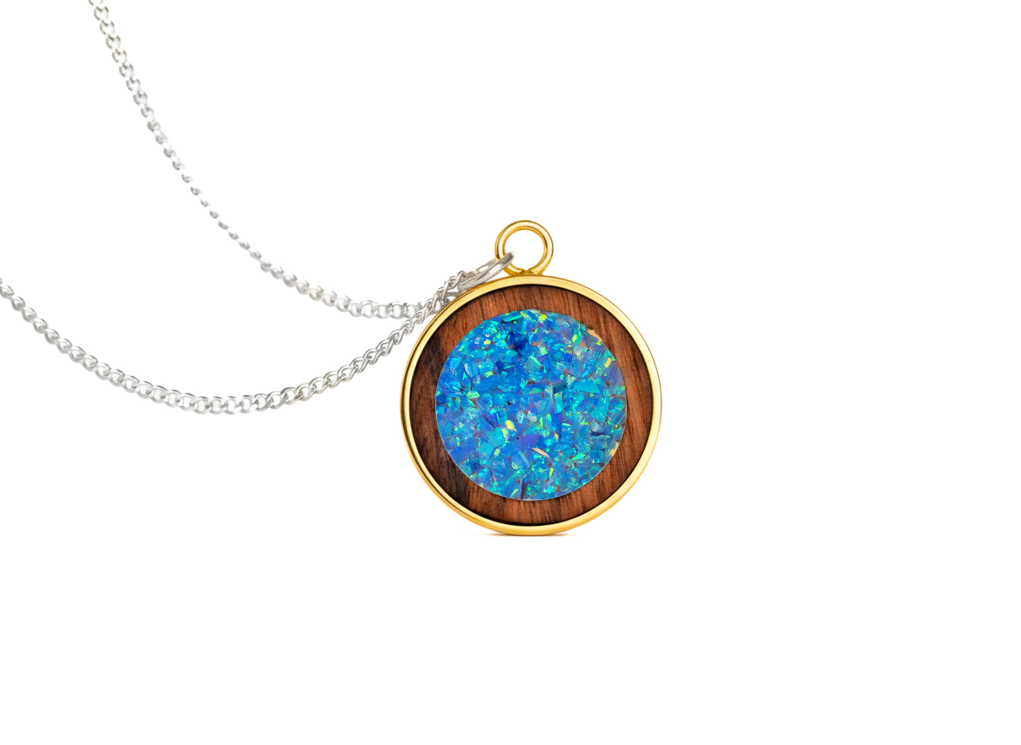 Circle Pendant Rosewood