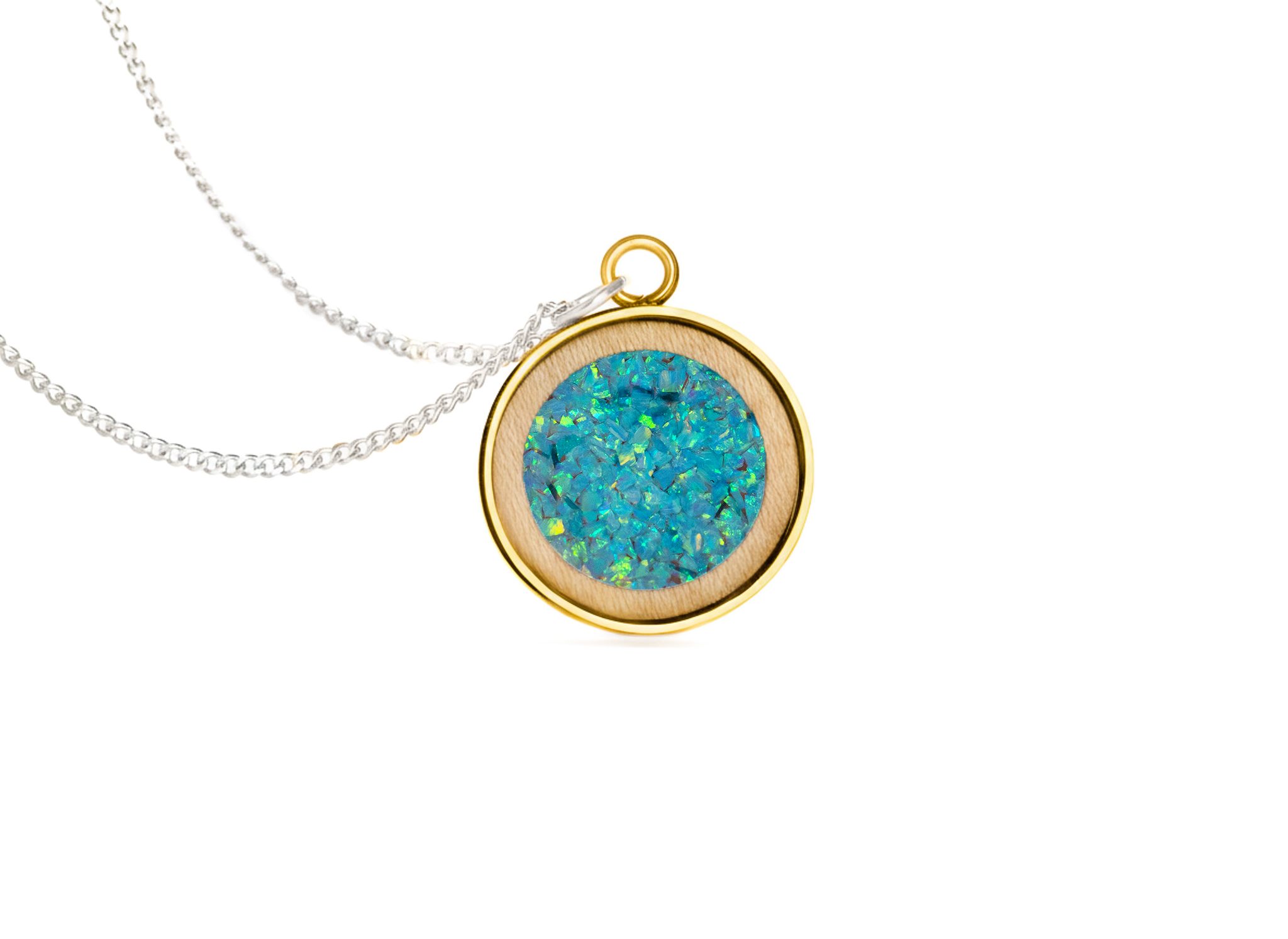 Circle Pendant Maple