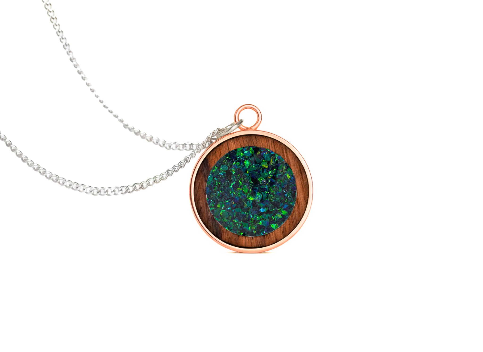 Circle Pendant Rosewood