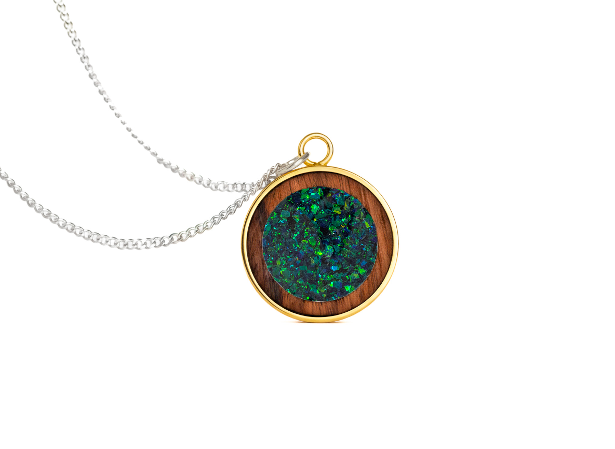 Circle Pendant Rosewood