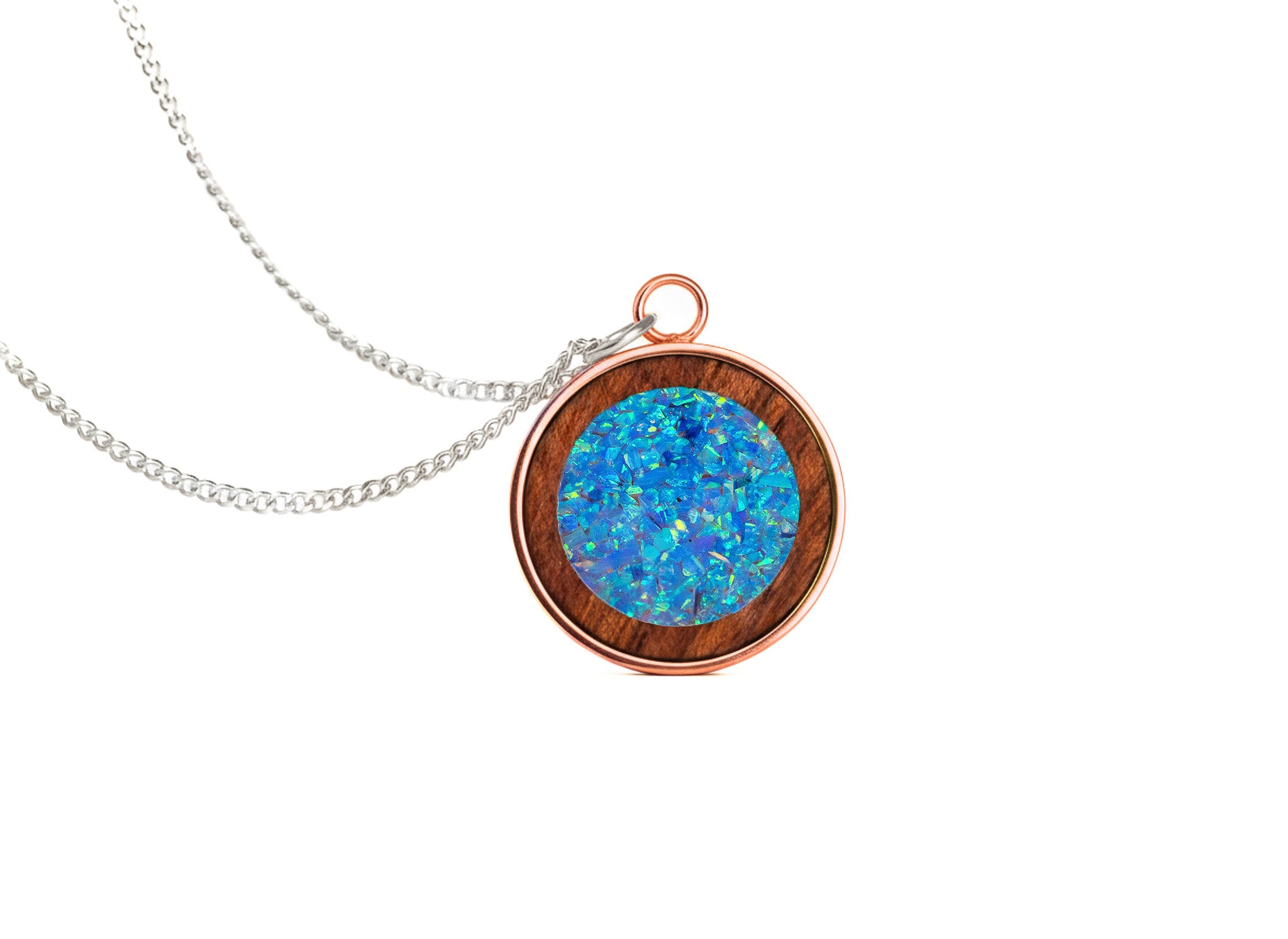 Circle Pendant Bubinga