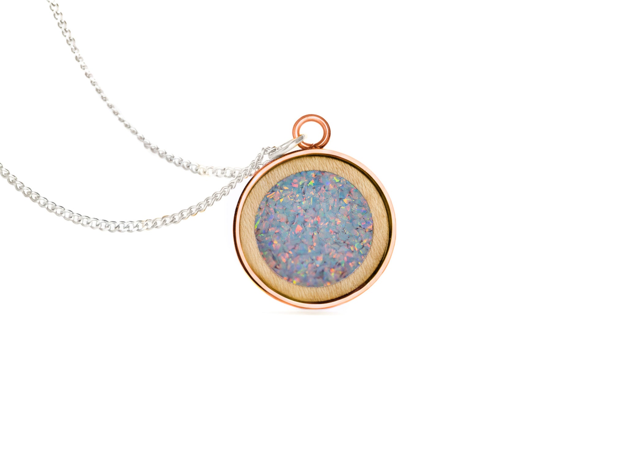 Circle Pendant Maple