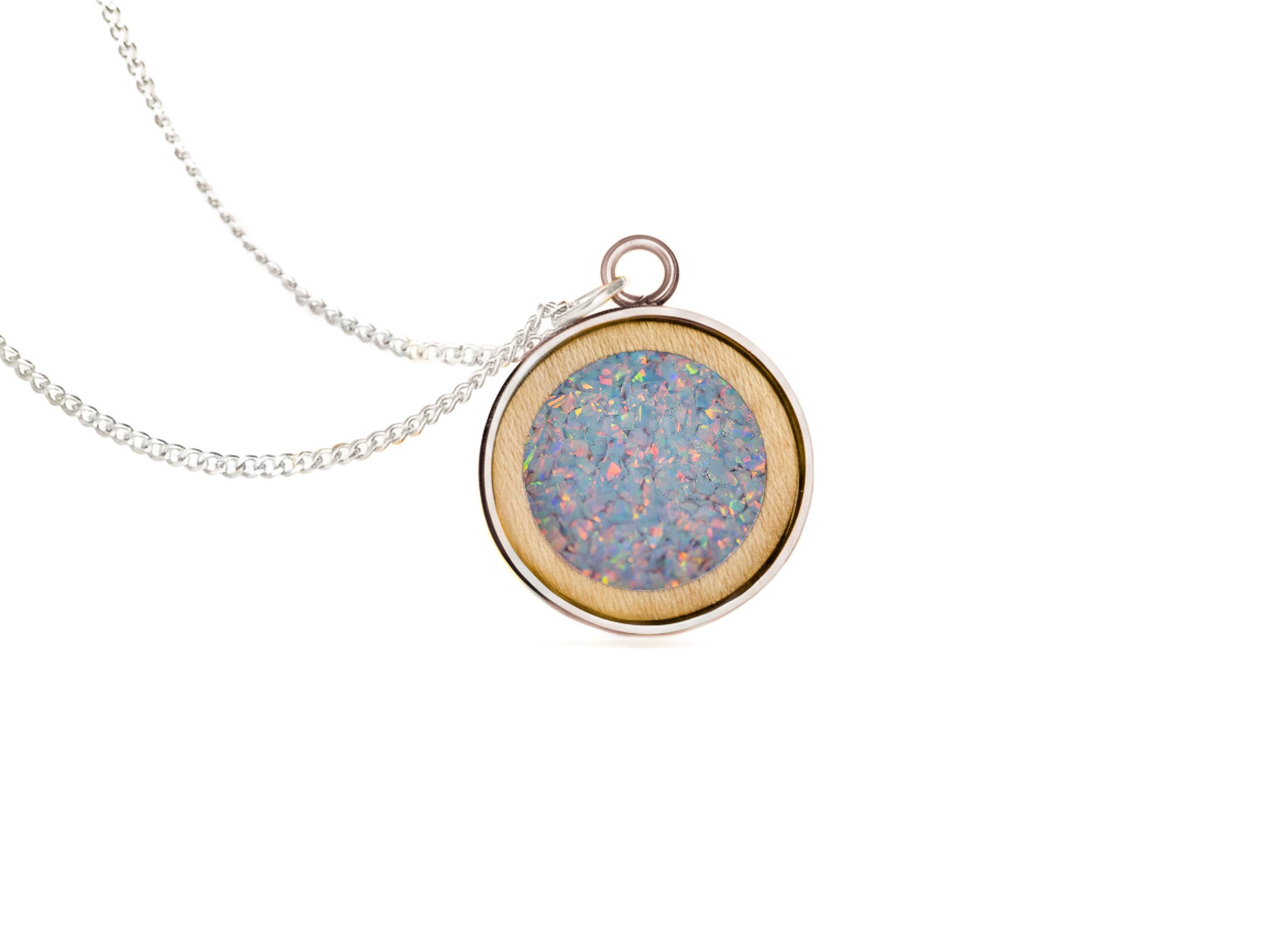 Circle Pendant Maple