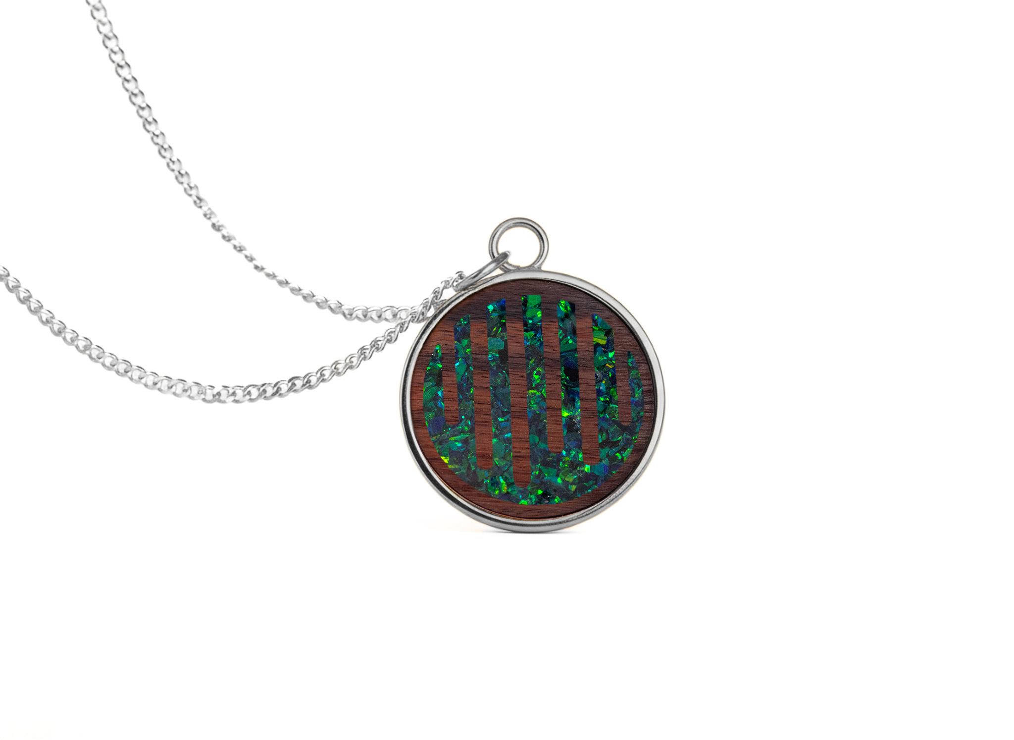 Raindrop Pendant Rosewood