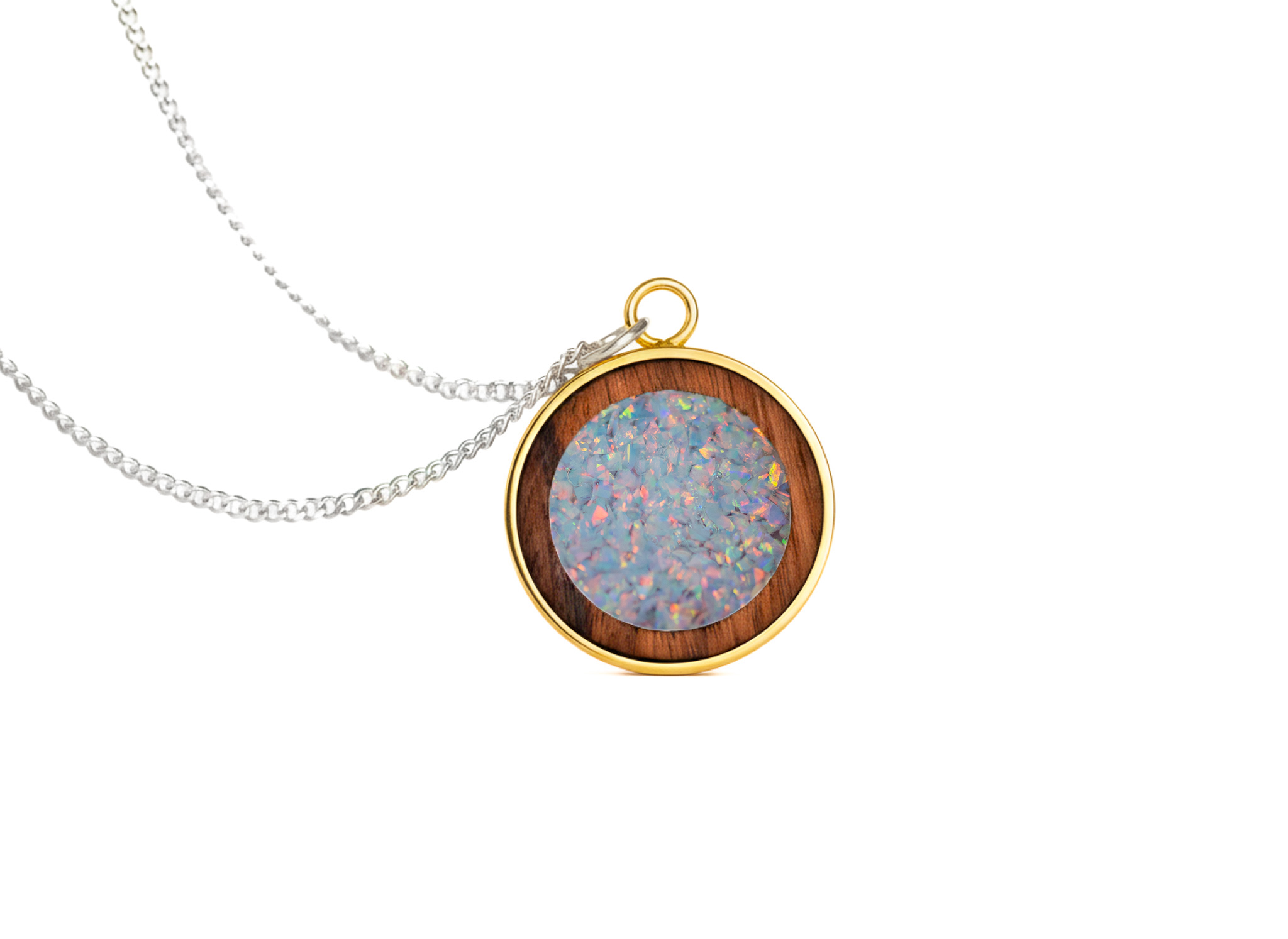 Circle Pendant Rosewood