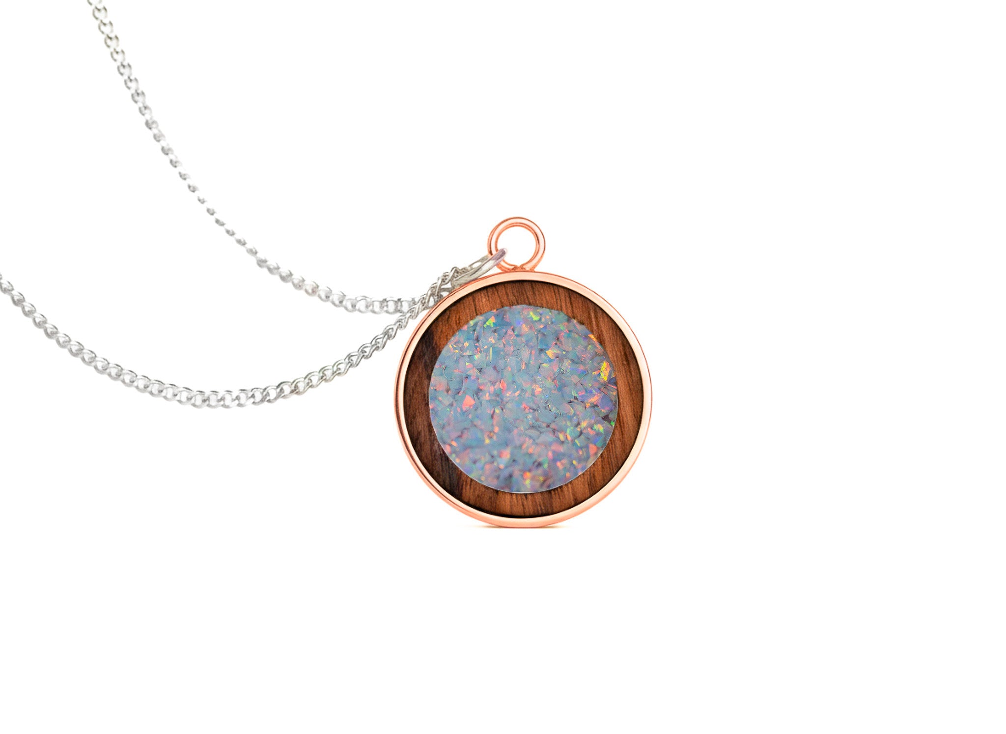 Circle Pendant Rosewood