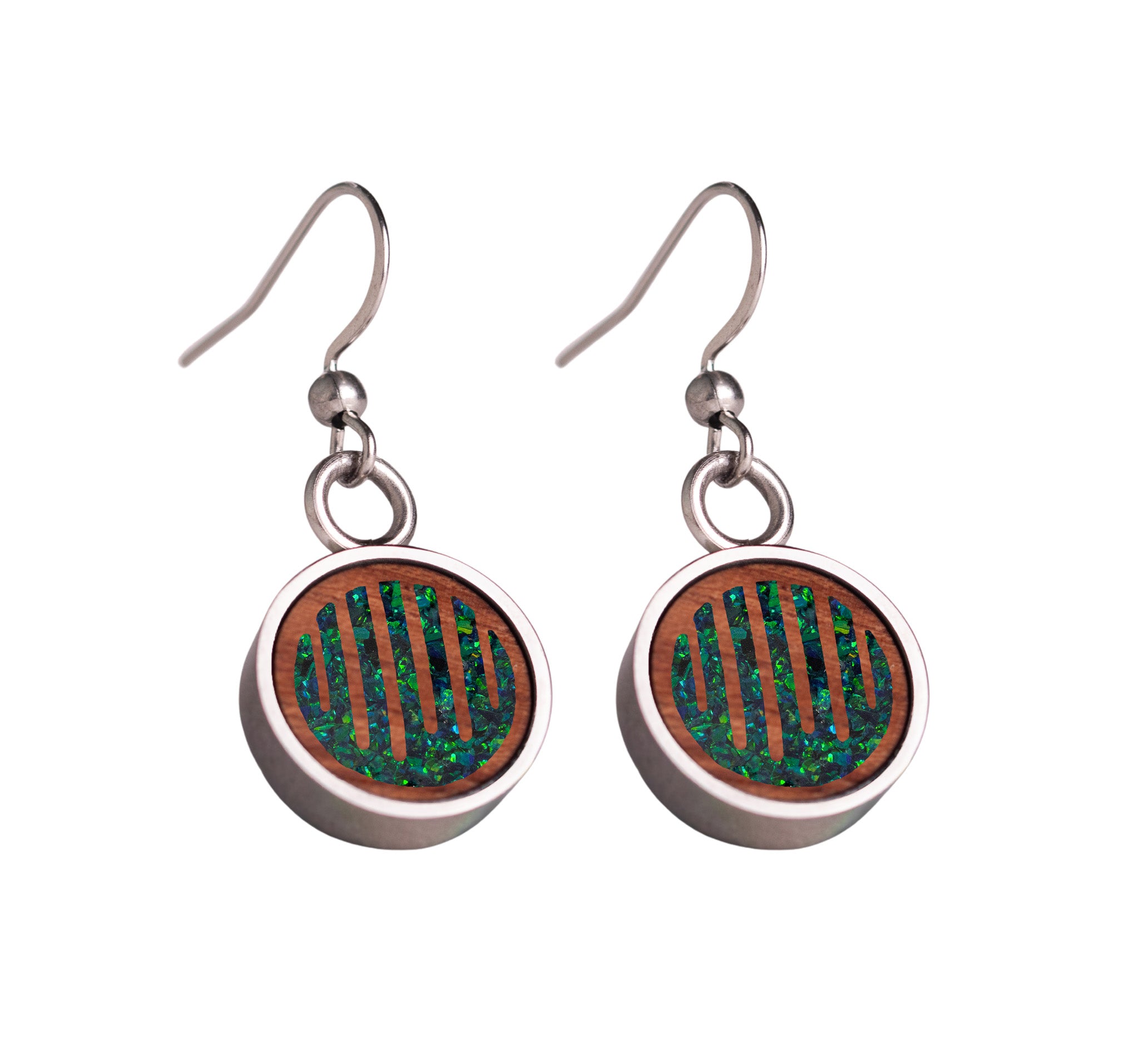 Raindrops Earrings Bubinga
