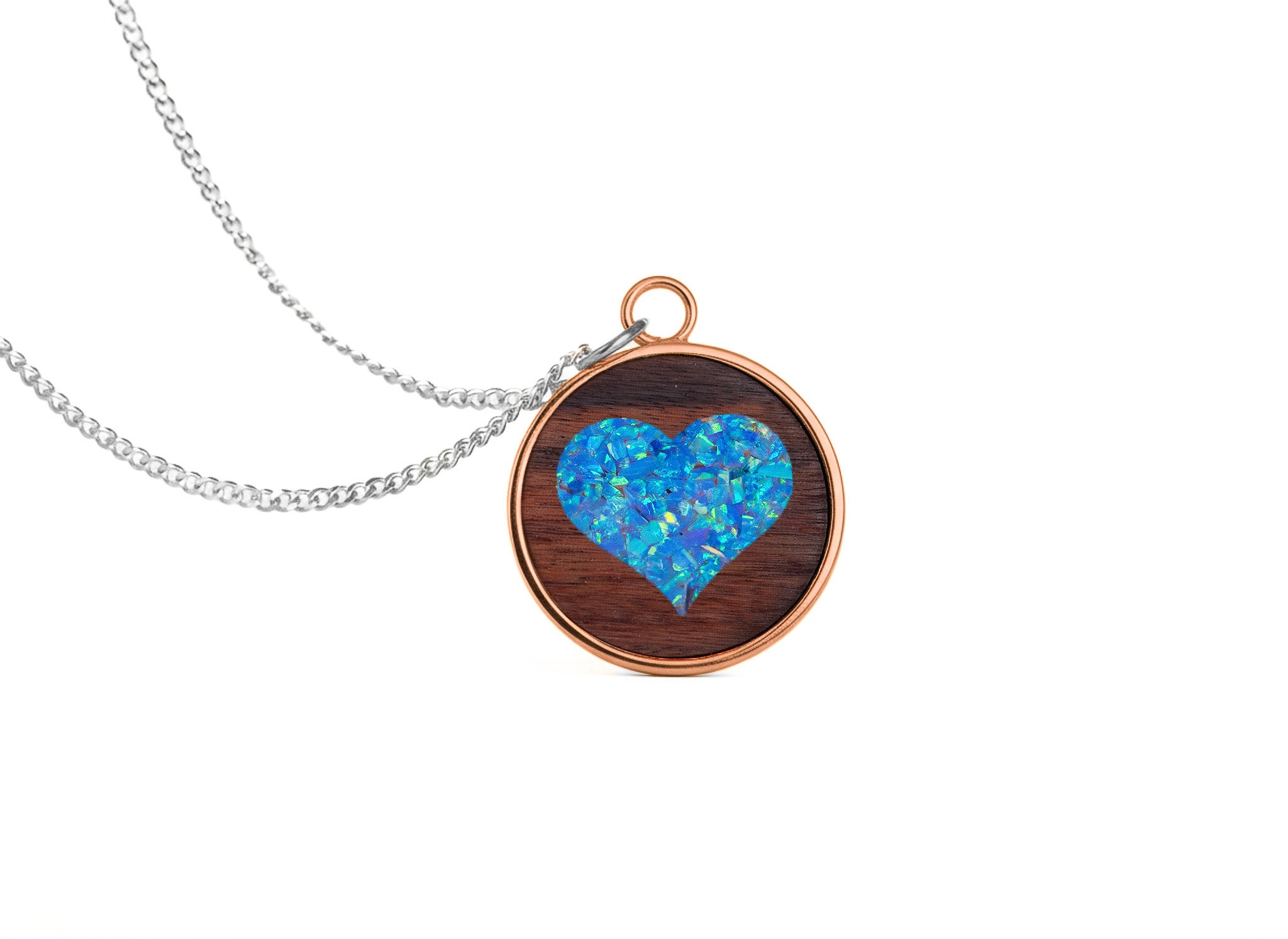Heart Pendant Rosewood