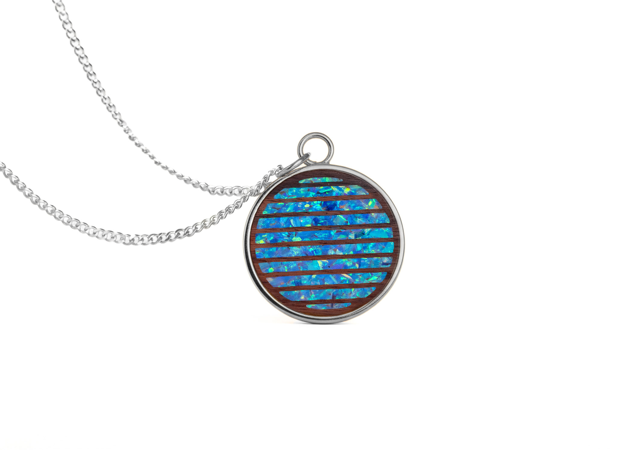 Grid Pendant Rosewood