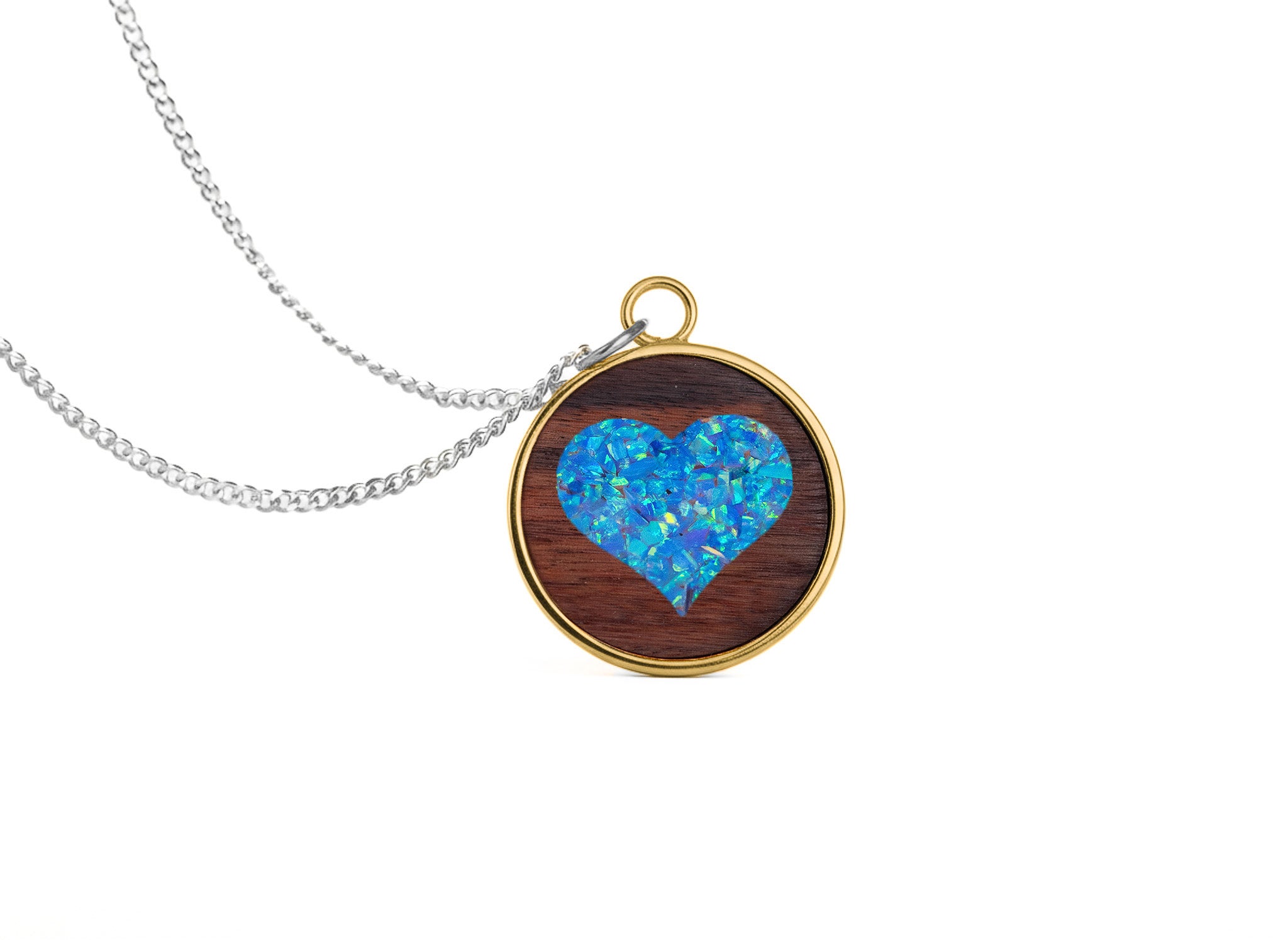 Heart Pendant Rosewood