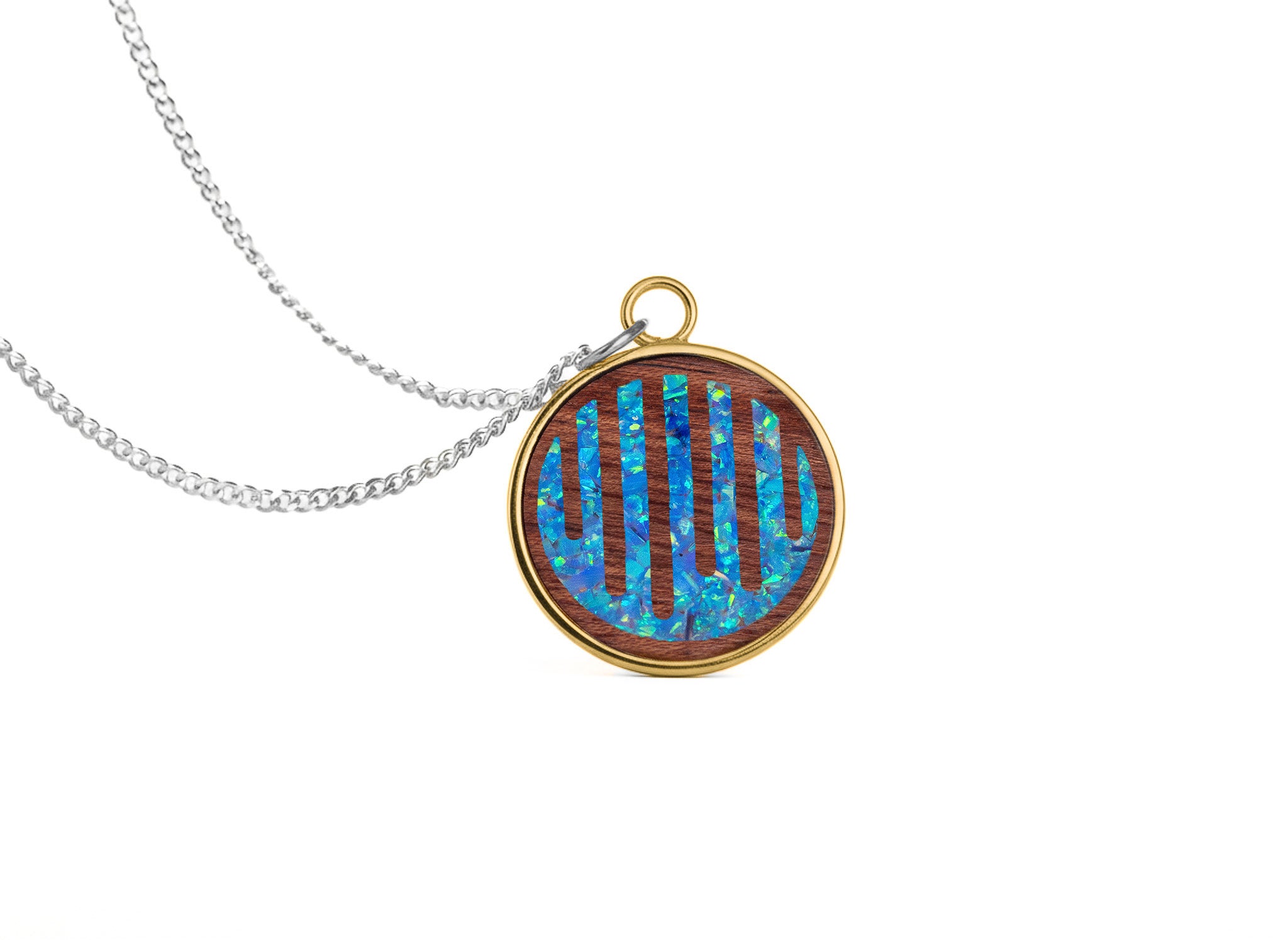 Raindrop Pendant Bubinga