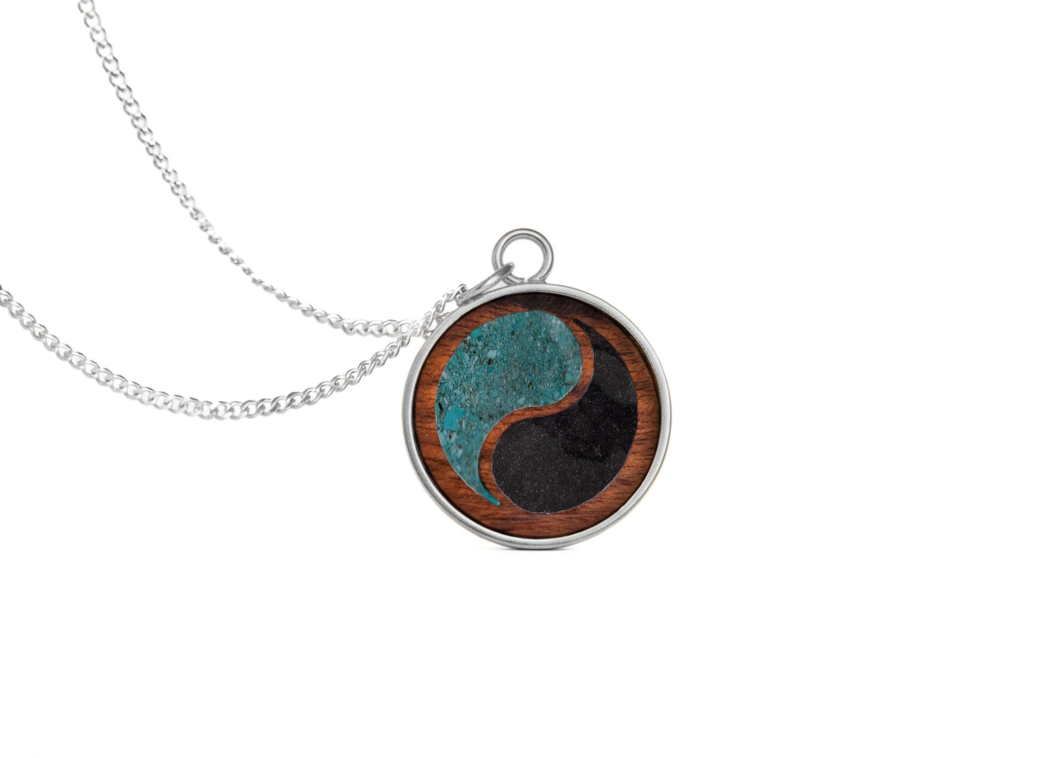 Yin-Yang Pendant Rosewood