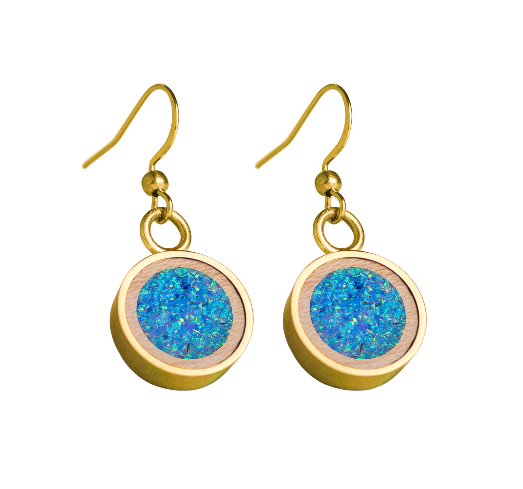 Circle Earrings Maple
