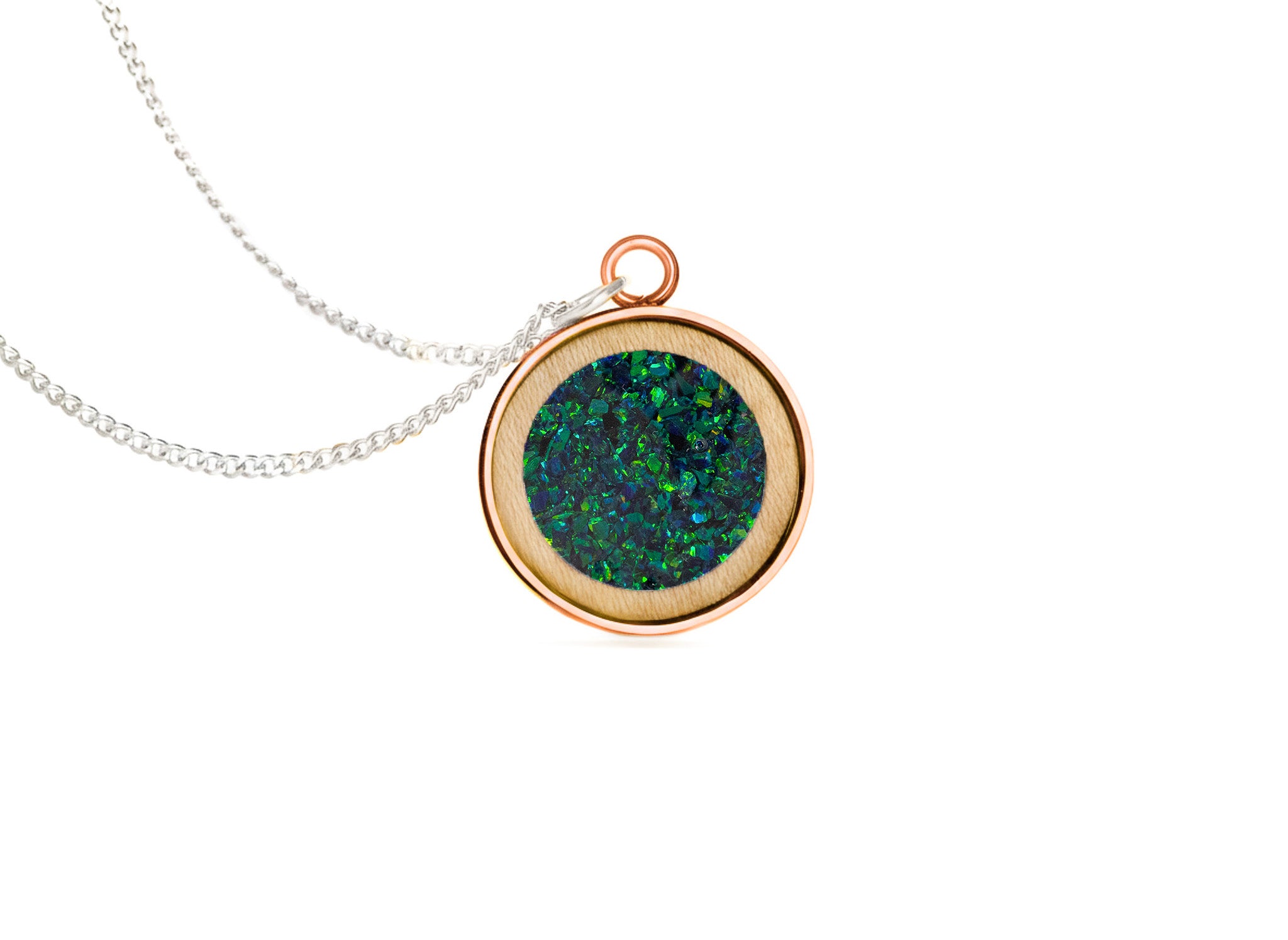 Circle Pendant Maple