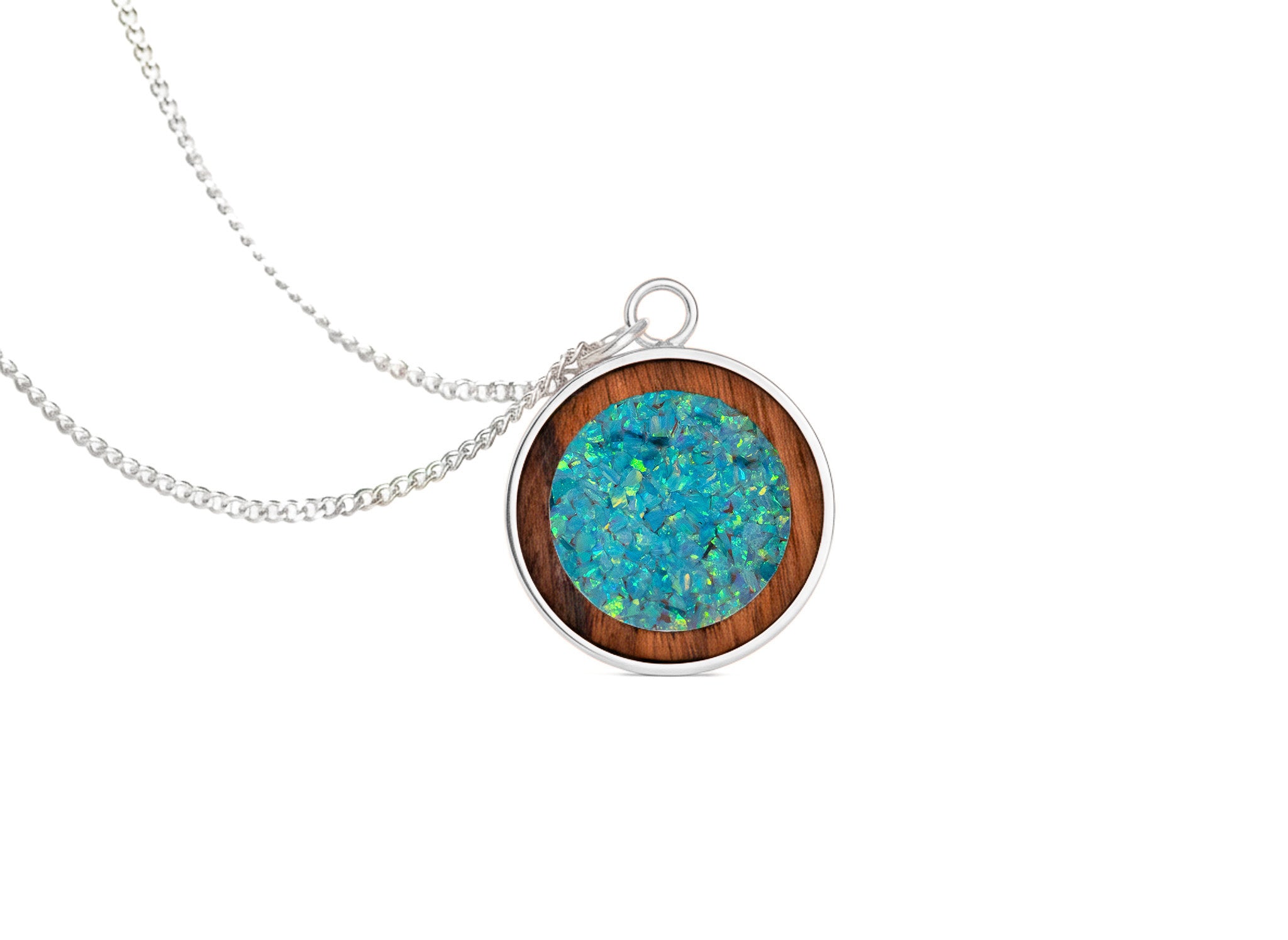 Circle Pendant Rosewood