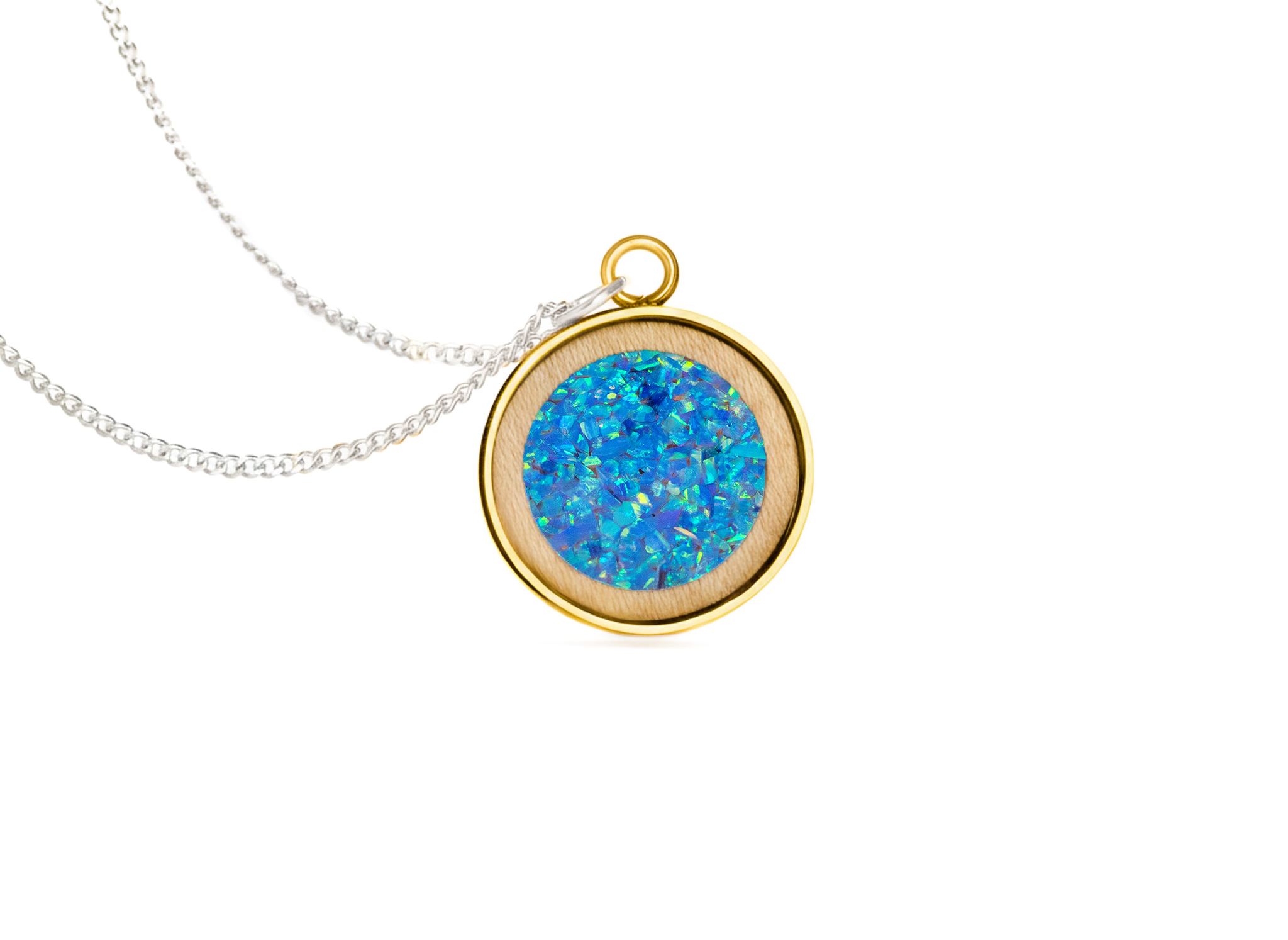 Circle Pendant Maple