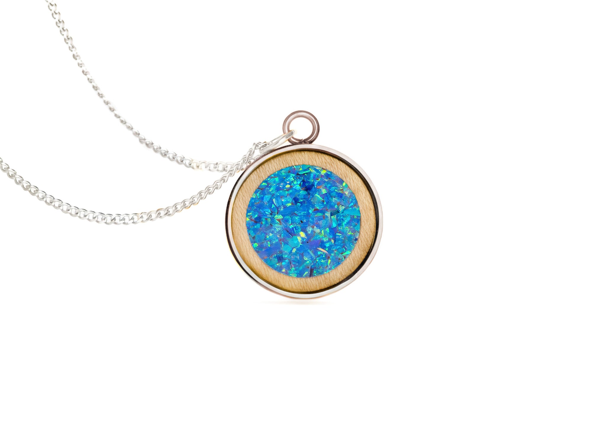 Circle Pendant Maple