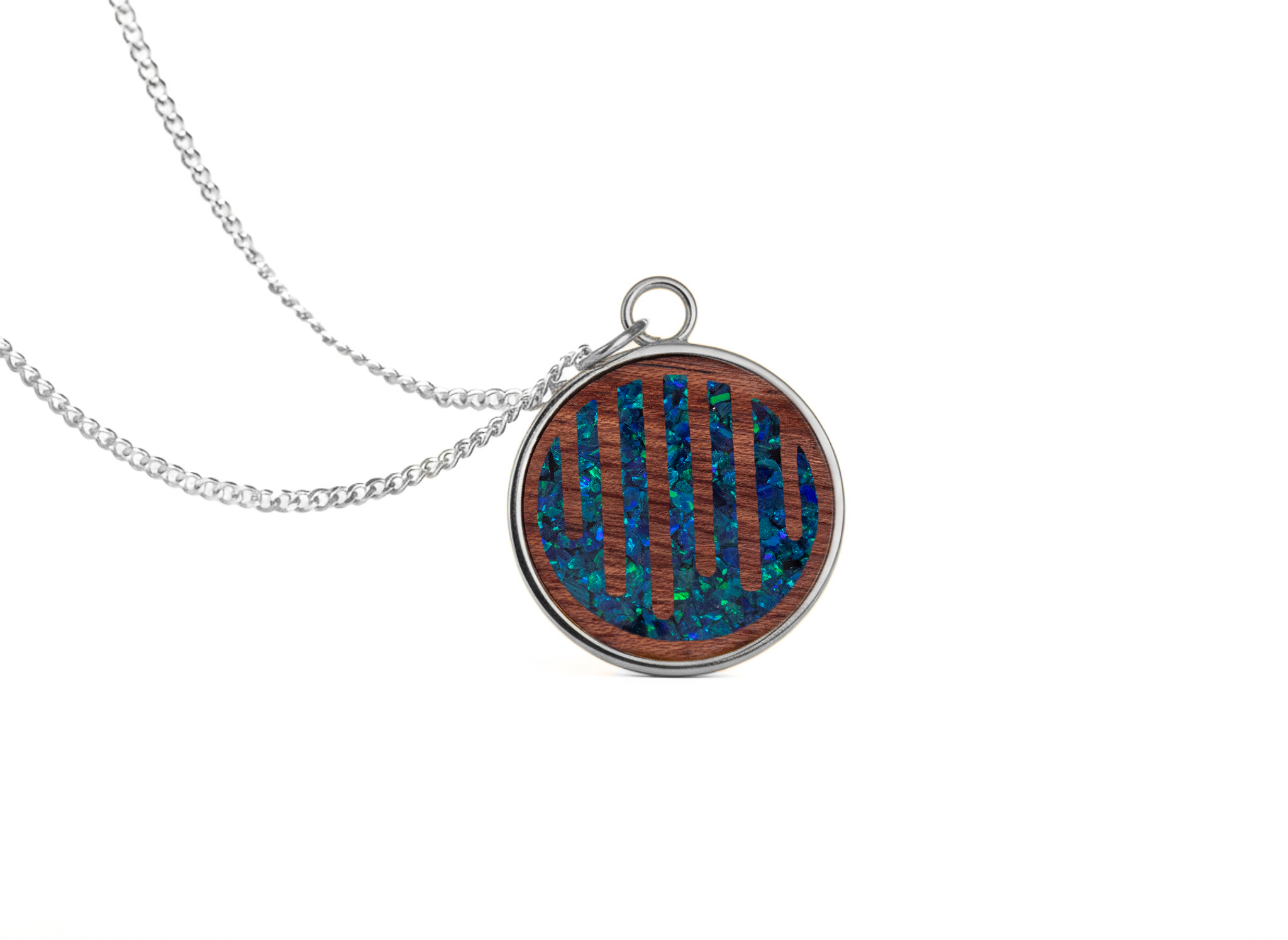 Raindrop Pendant Bubinga