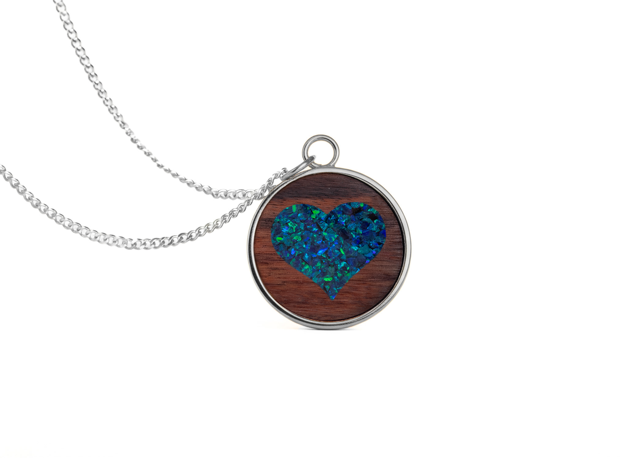 Heart Pendant Rosewood