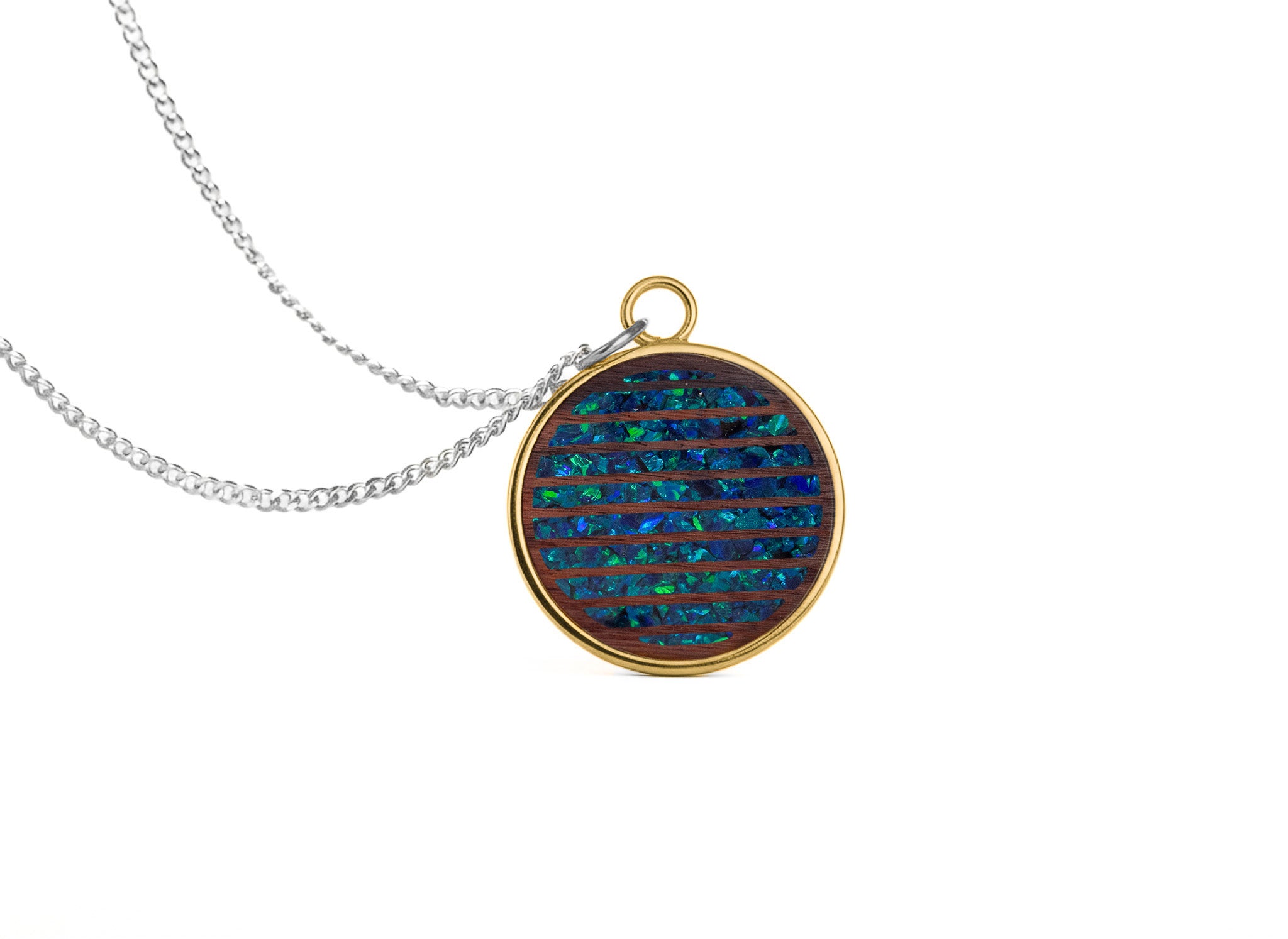 Grid Pendant Rosewood