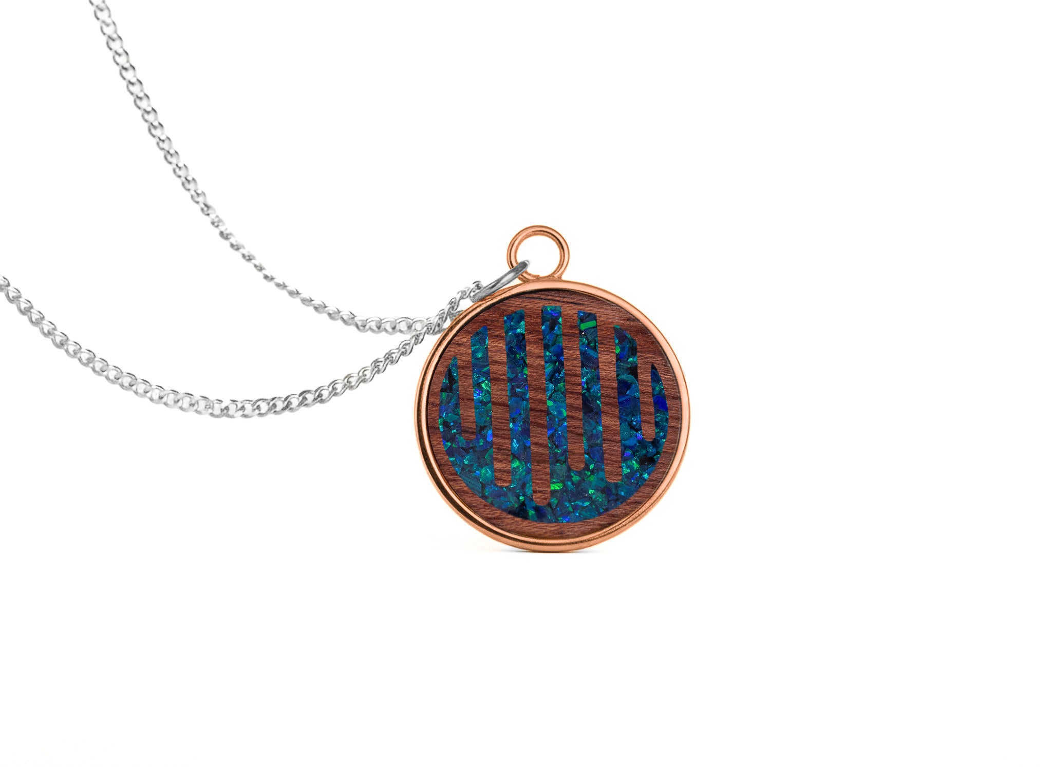 Raindrop Pendant Bubinga