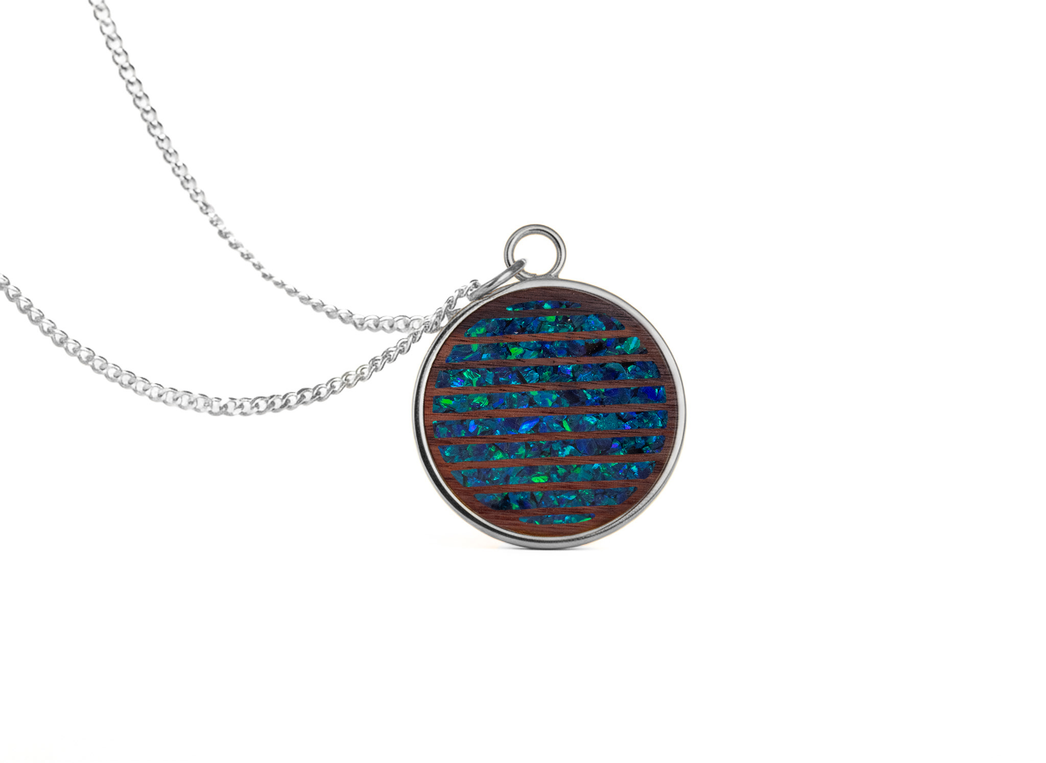 Grid Pendant Rosewood