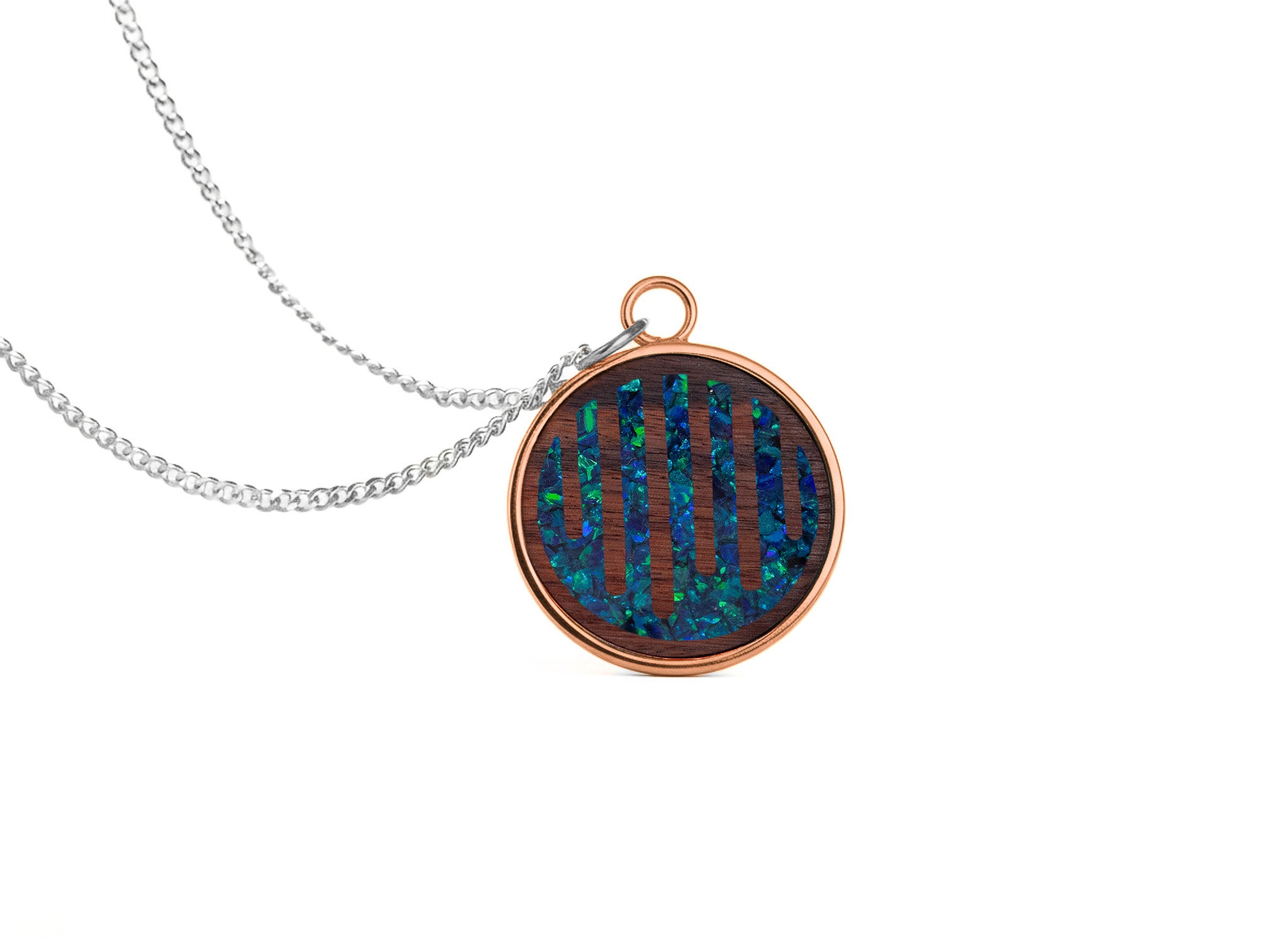 Raindrop Pendant Rosewood
