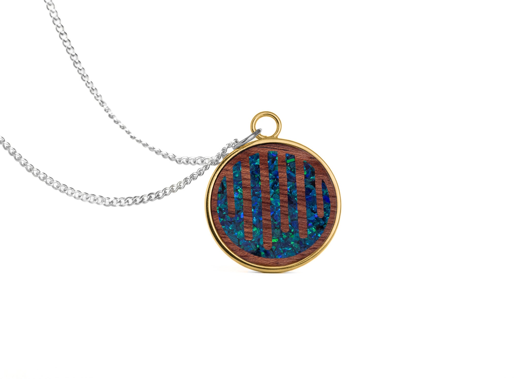 Raindrop Pendant Bubinga