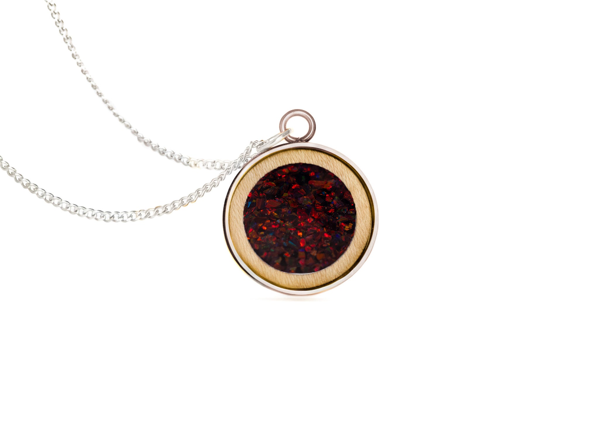 Circle Pendant Maple