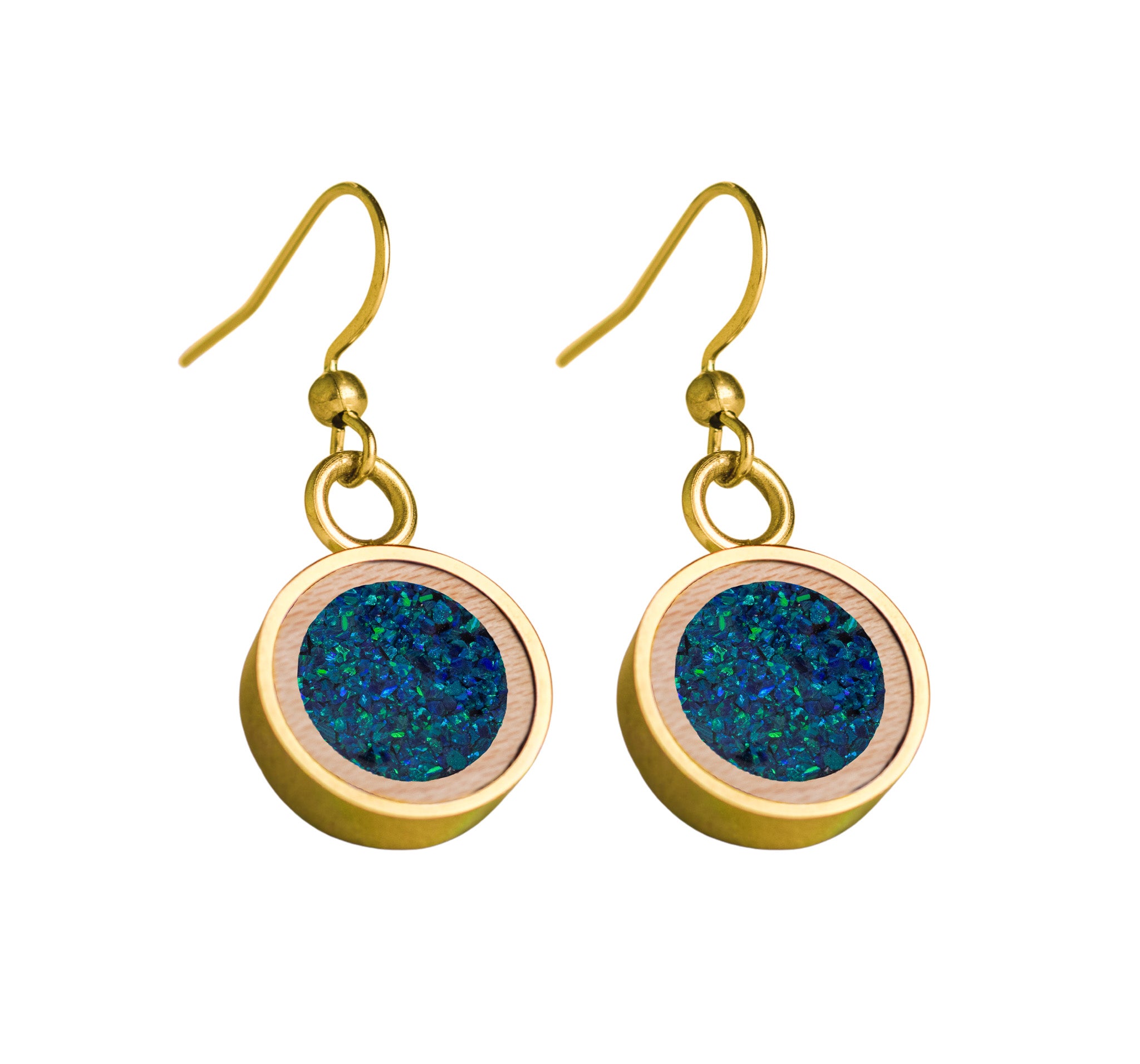 Circle Earrings Maple