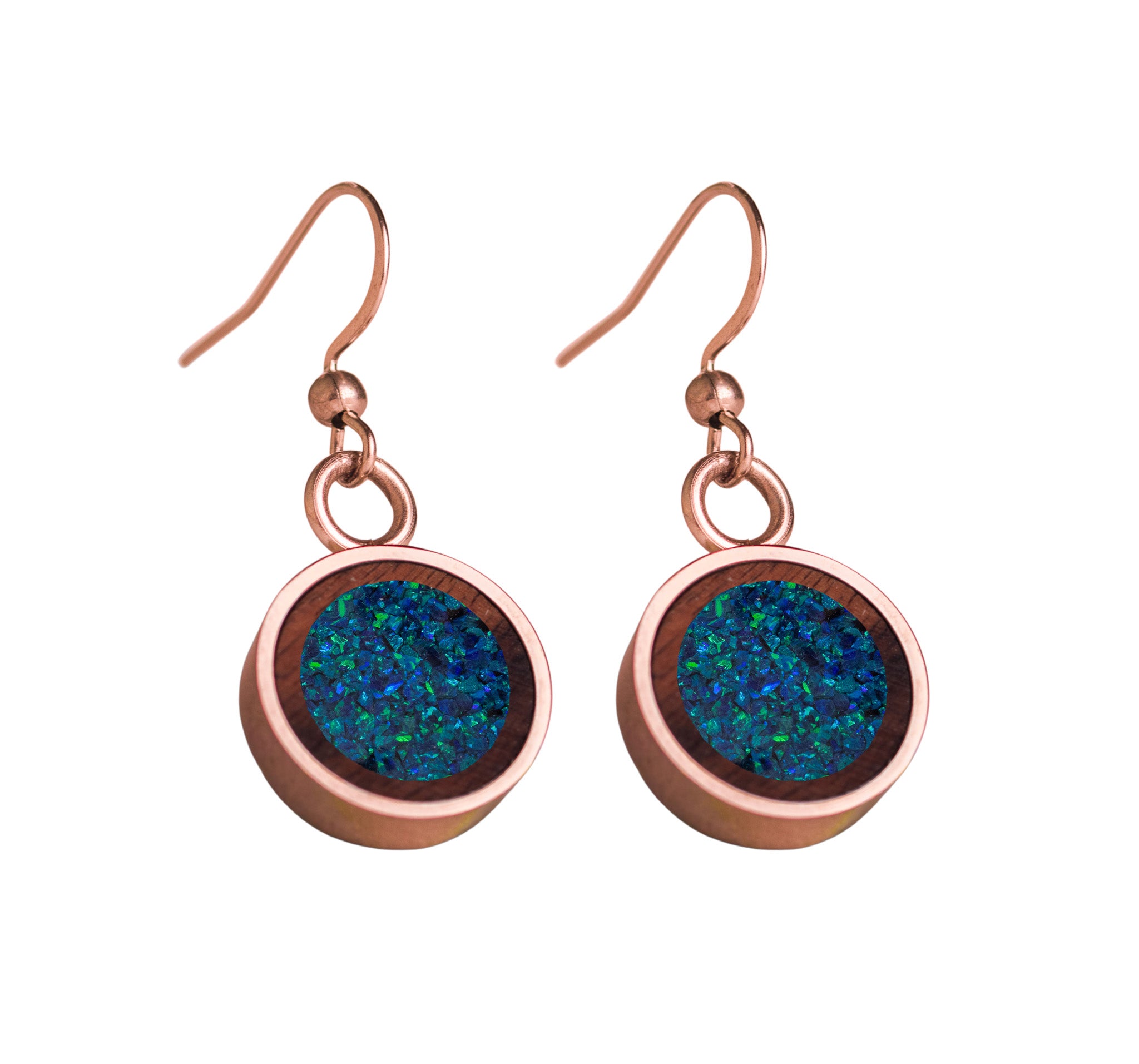 Circle Earrings Rosewood