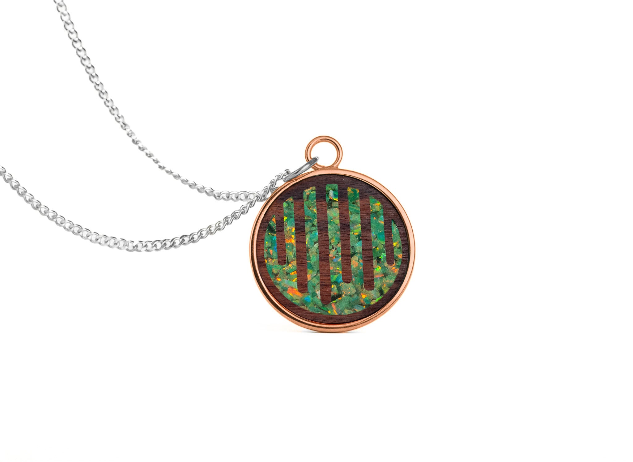 Raindrop Pendant Rosewood
