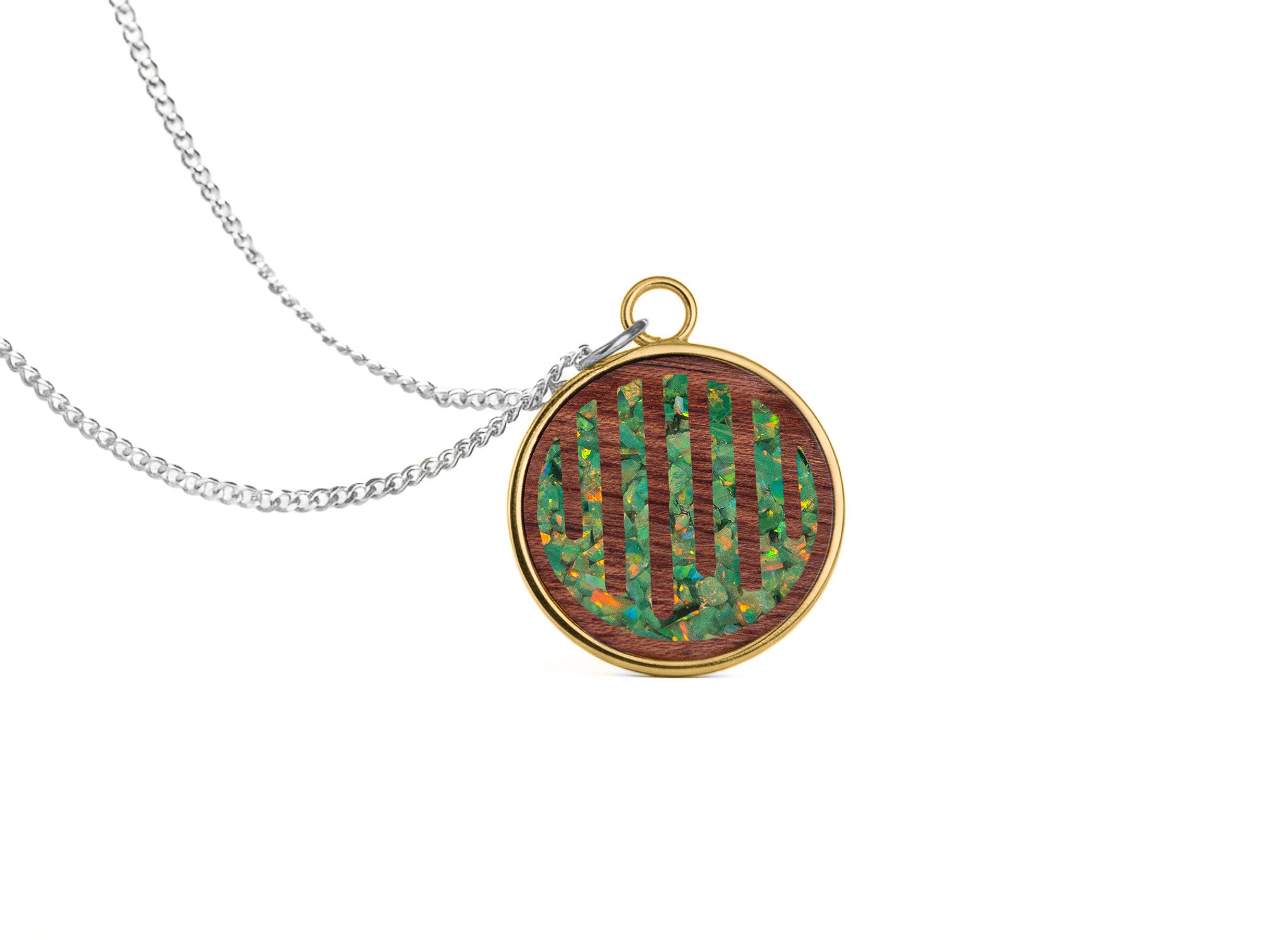 Raindrop Pendant Bubinga