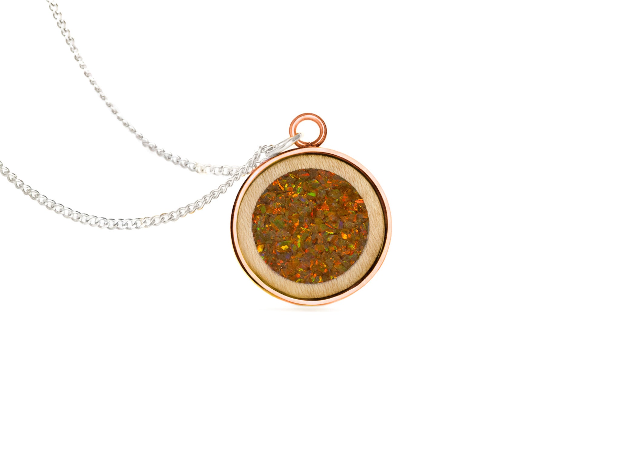 Circle Pendant Maple