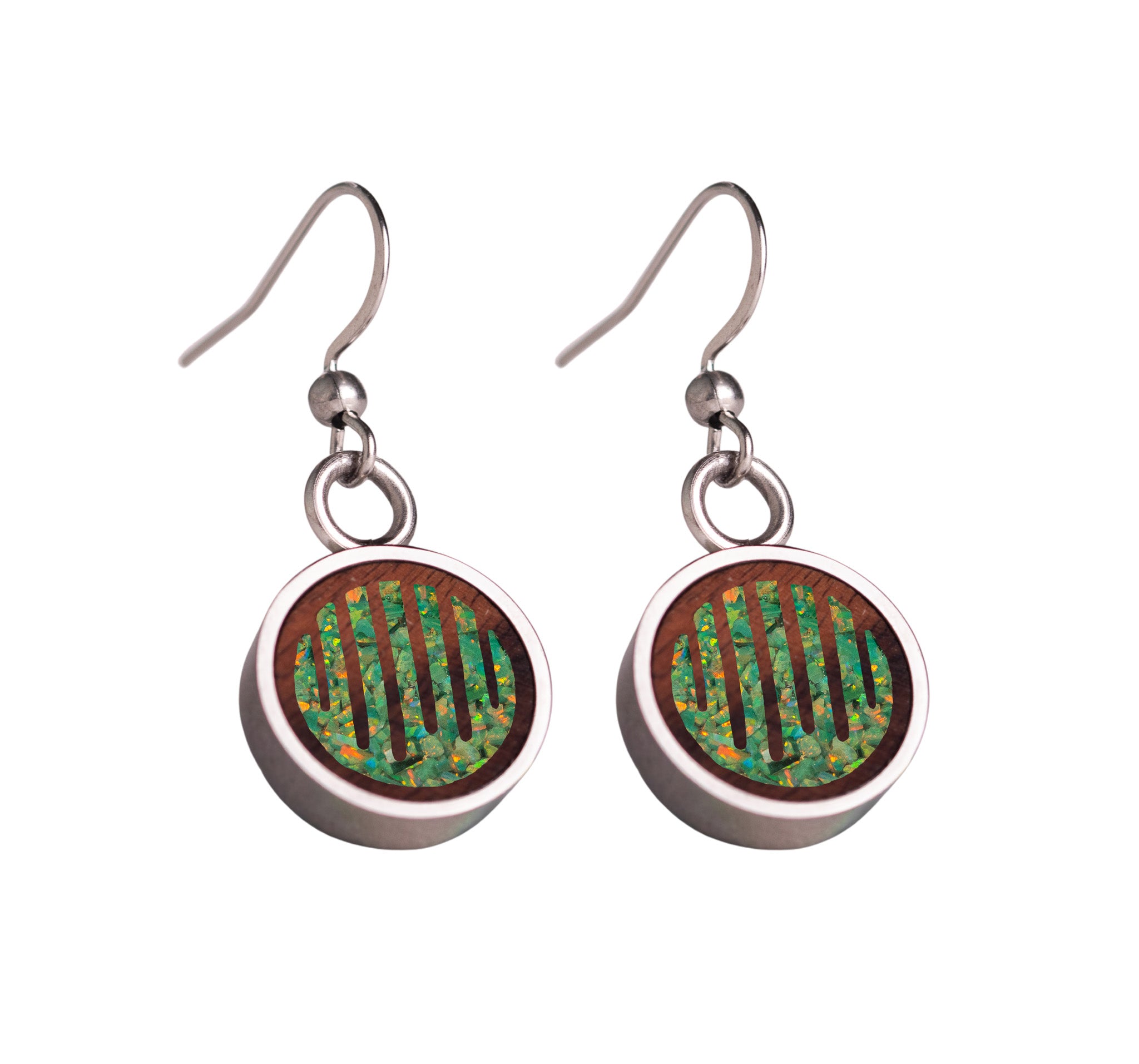 Raindrops Earrings Rosewood