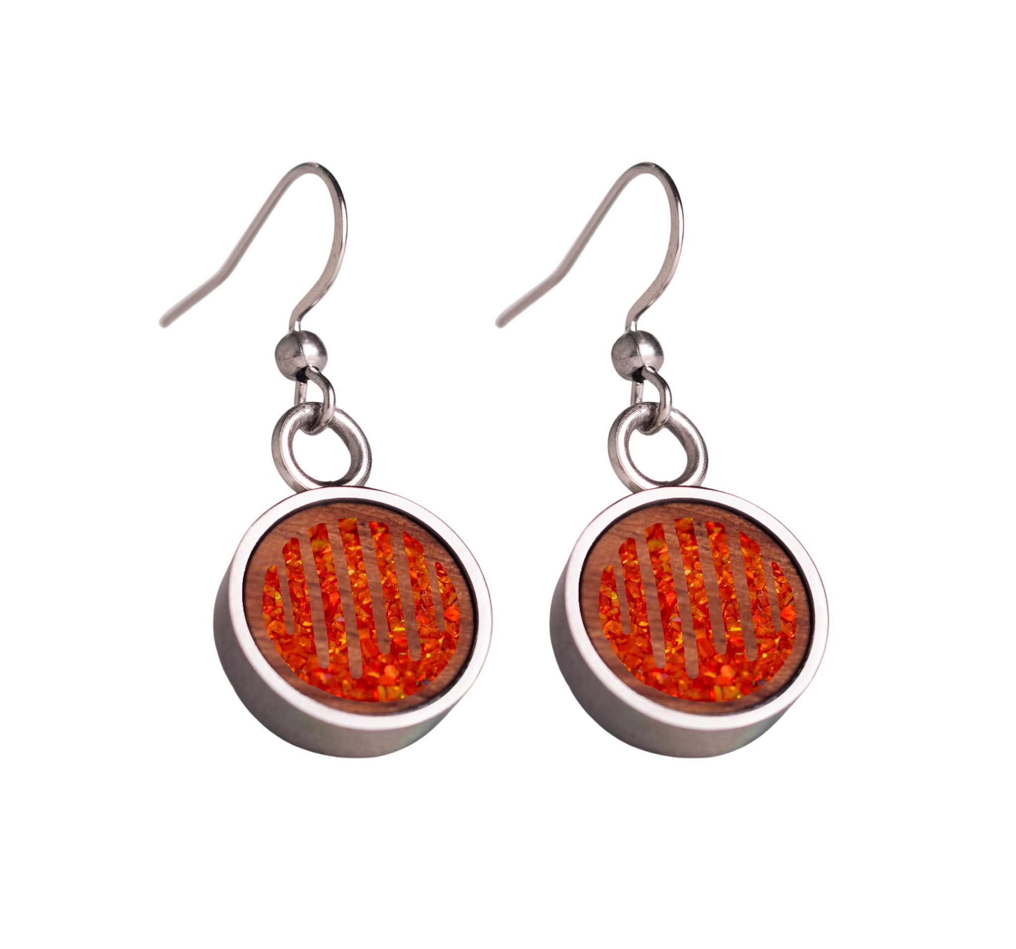 Raindrops Earrings Bubinga