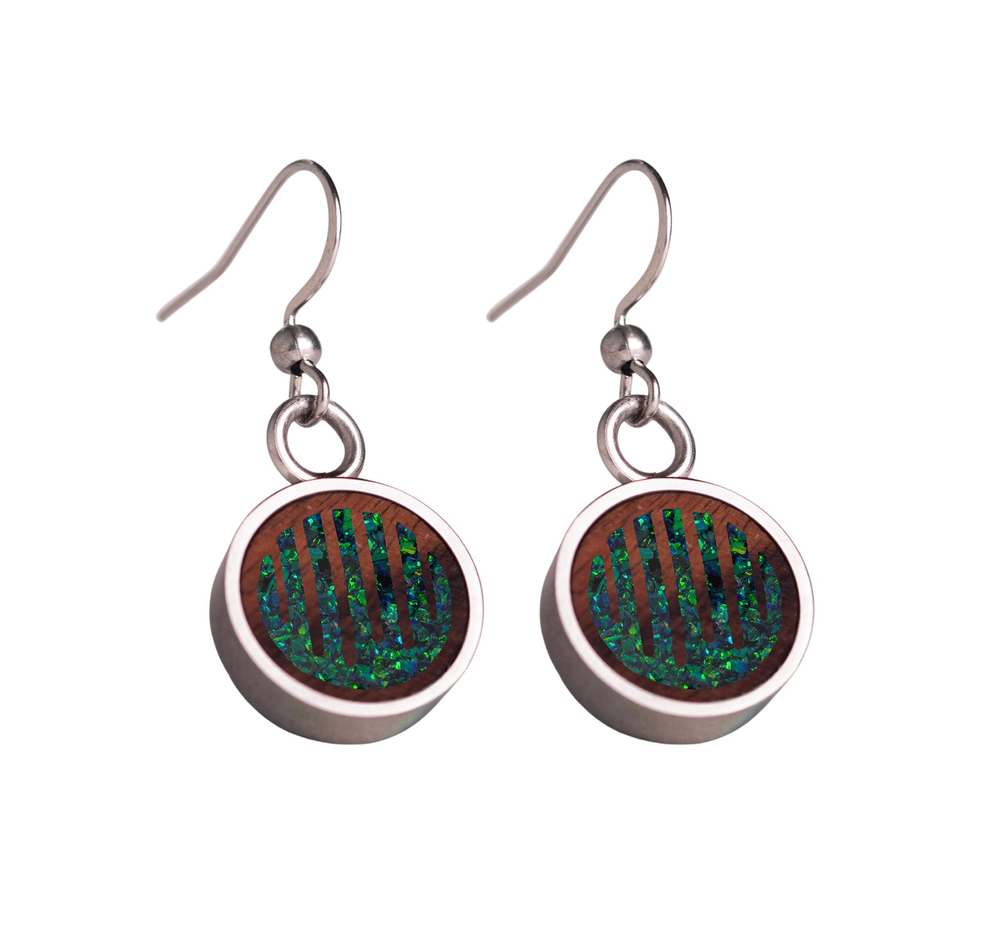 Raindrops Earrings Rosewood