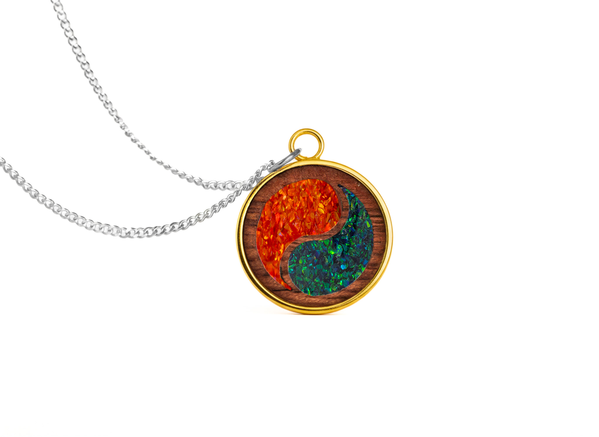 Yin-Yang Pendant Bubinga