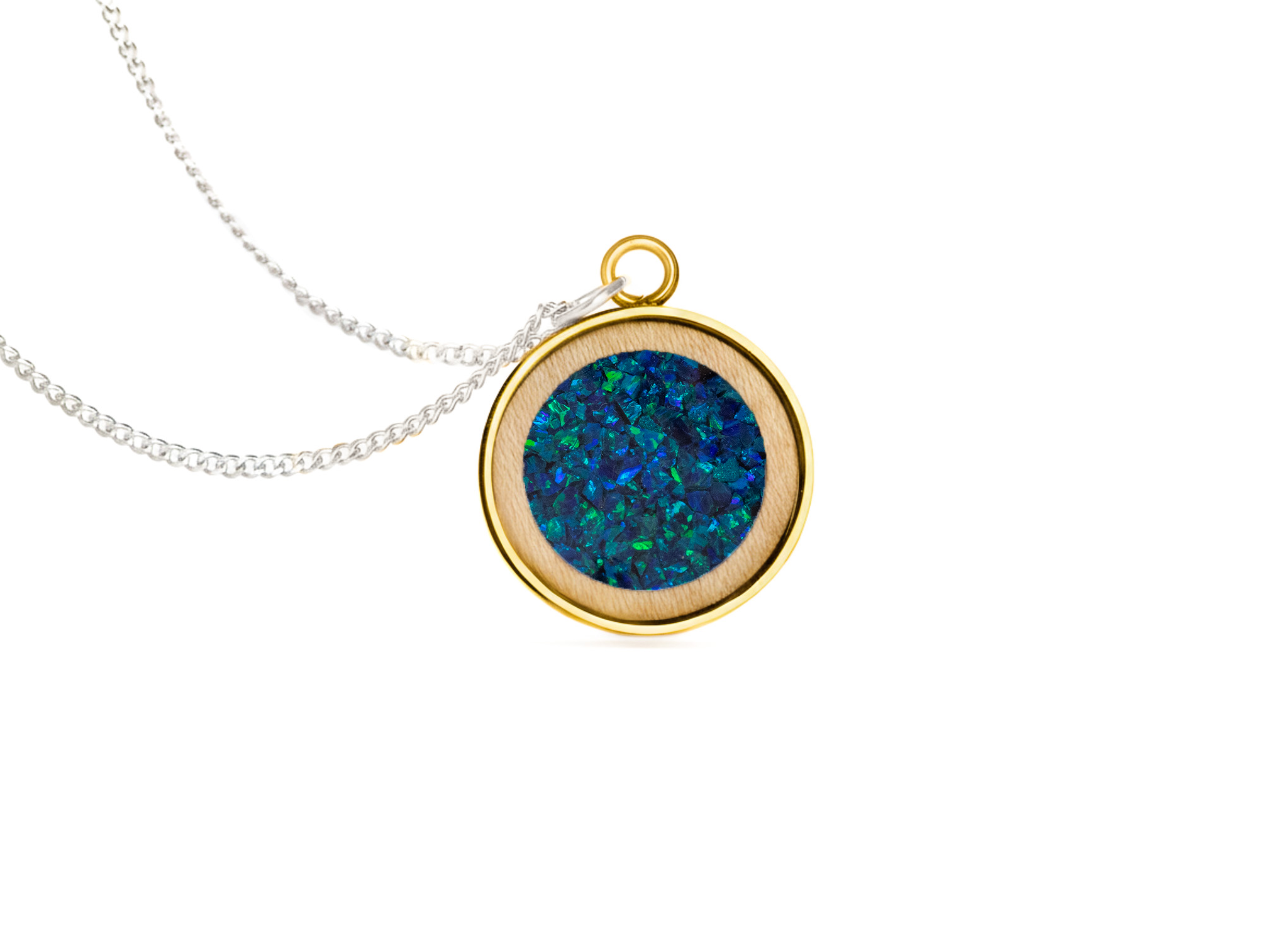 Circle Pendant Maple